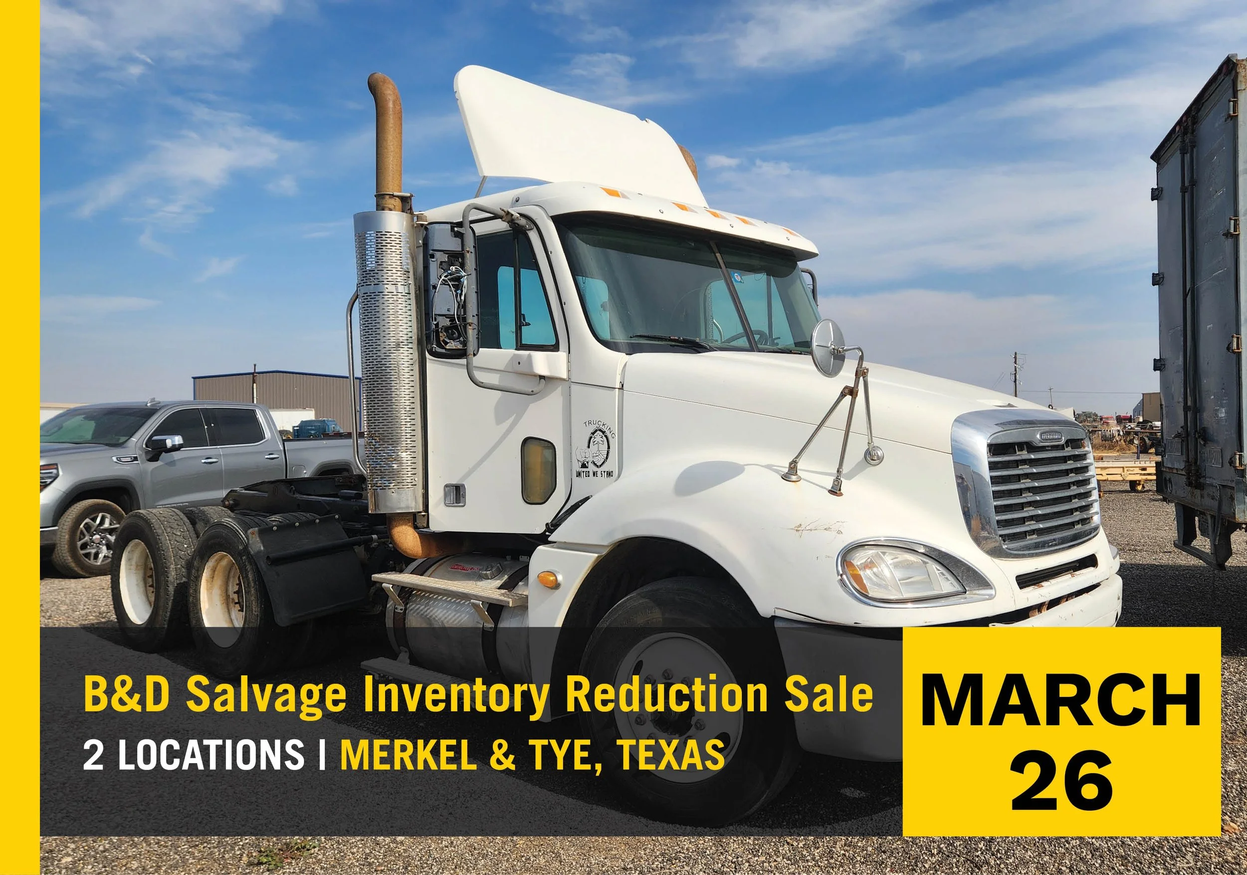 B&D Salvage Inventory Reduction Sale