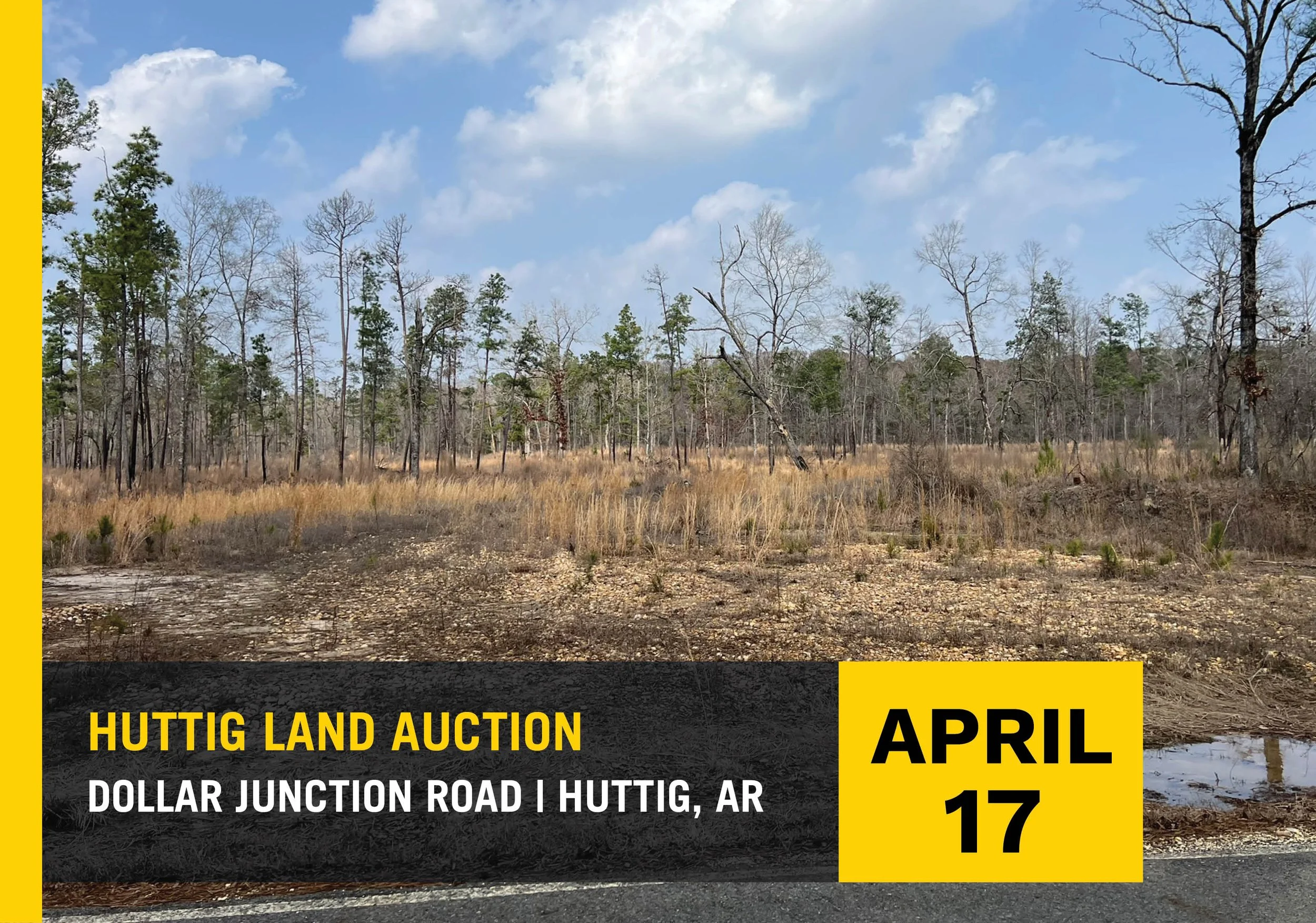 Huttig Land Auction – Online Only