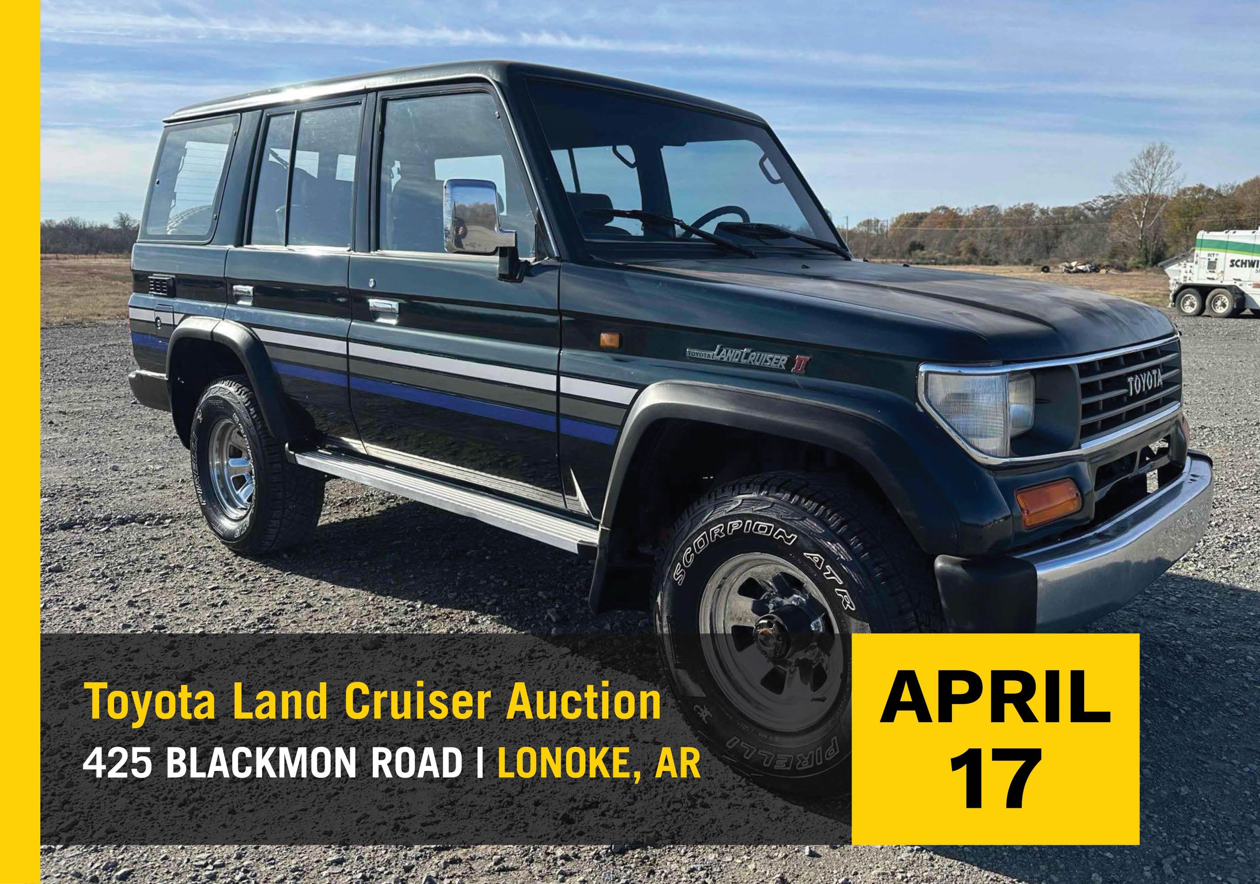 Toyota Land Cruiser Auction