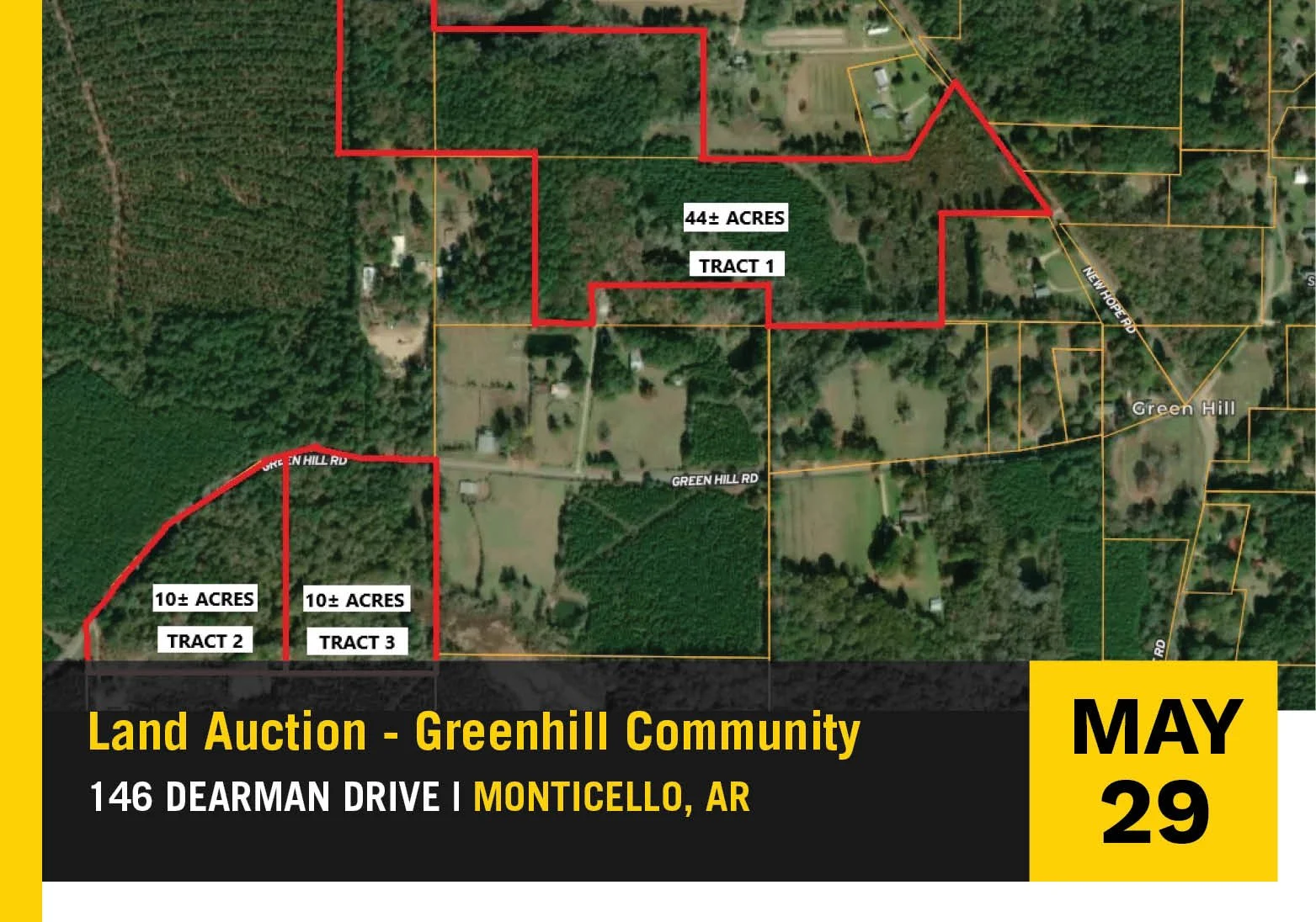Land Auction - Greenhill Community 