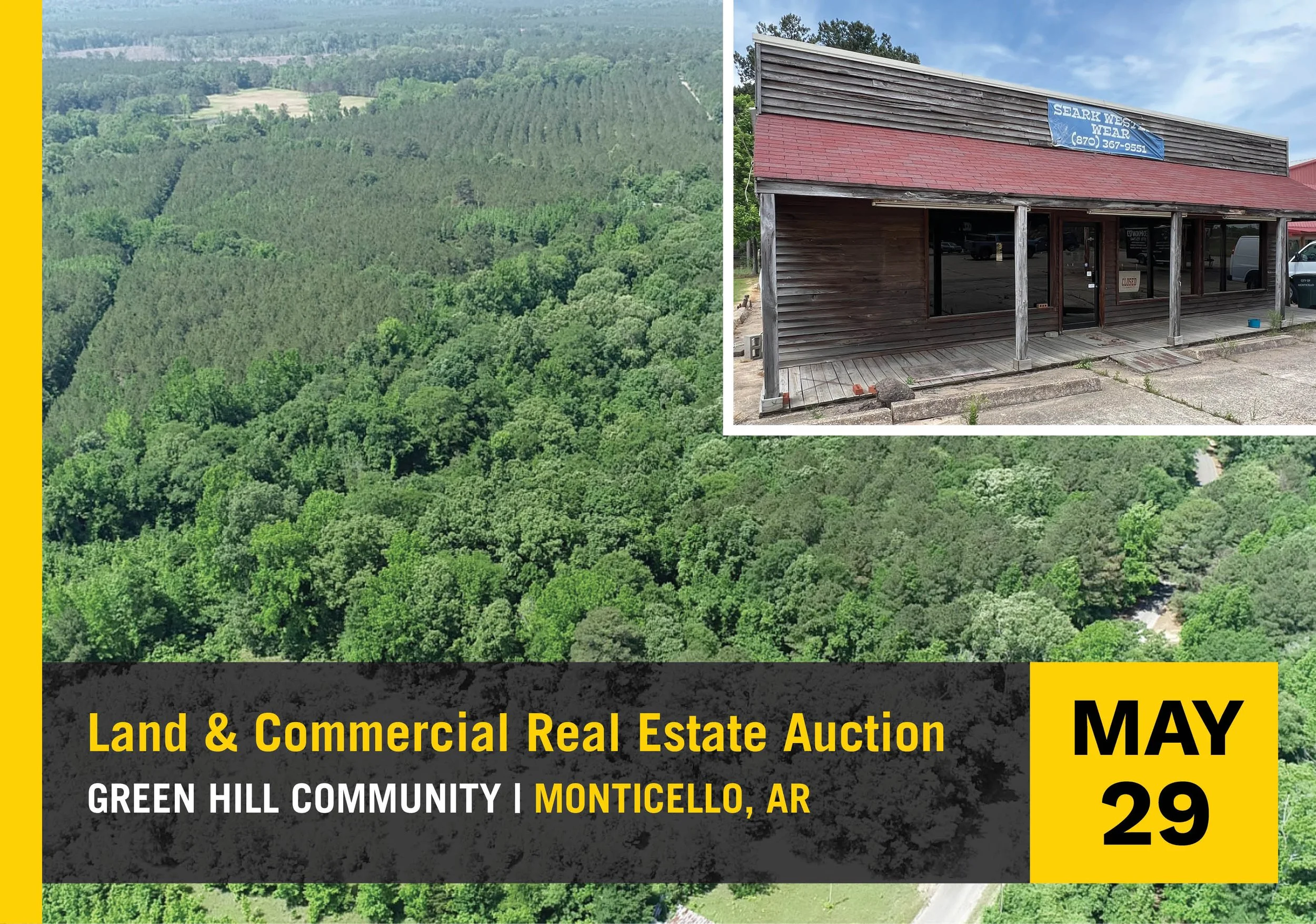 Land &amp; Commercial Real Estate Auction