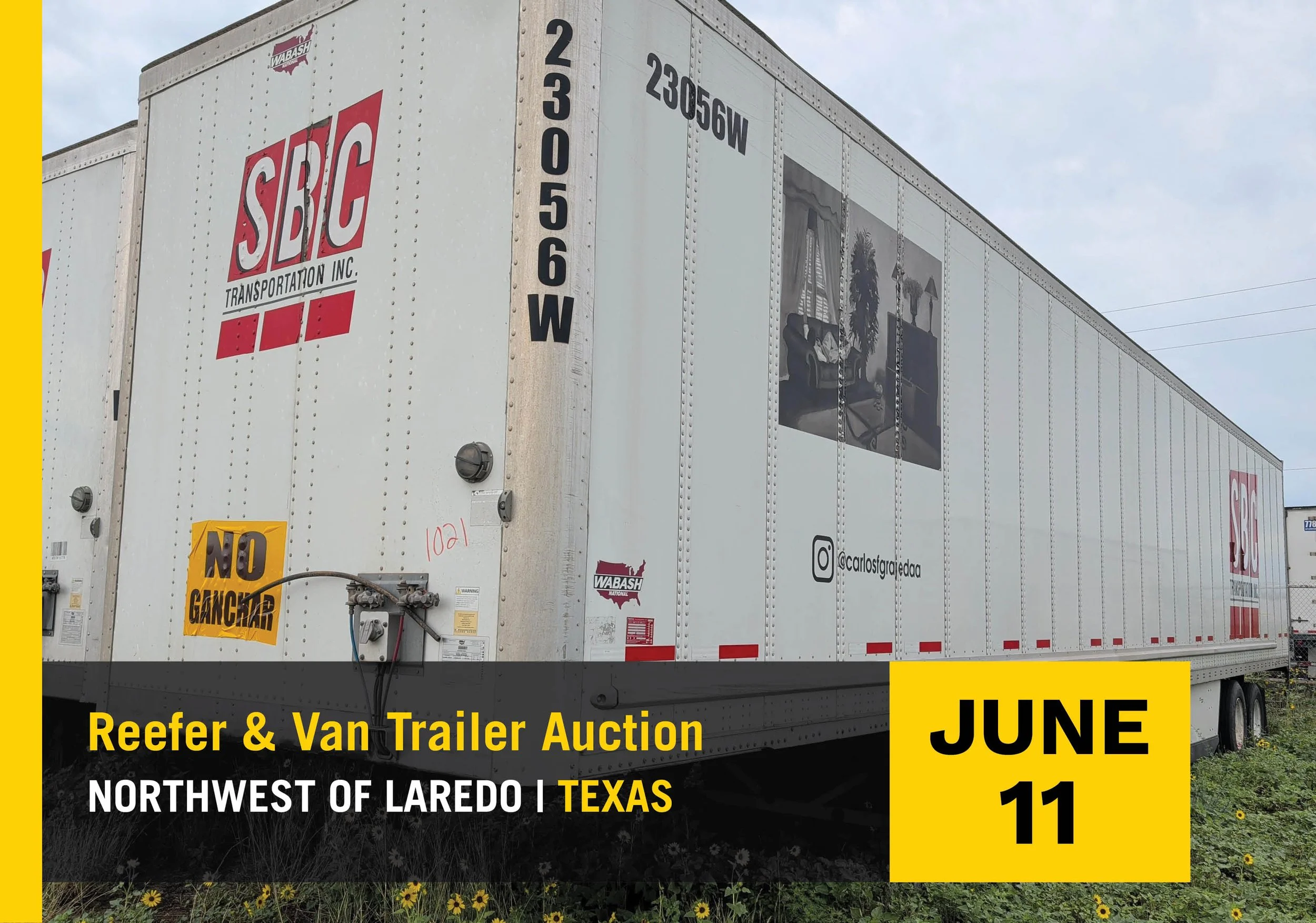 Reefer & Van Trailer Auction