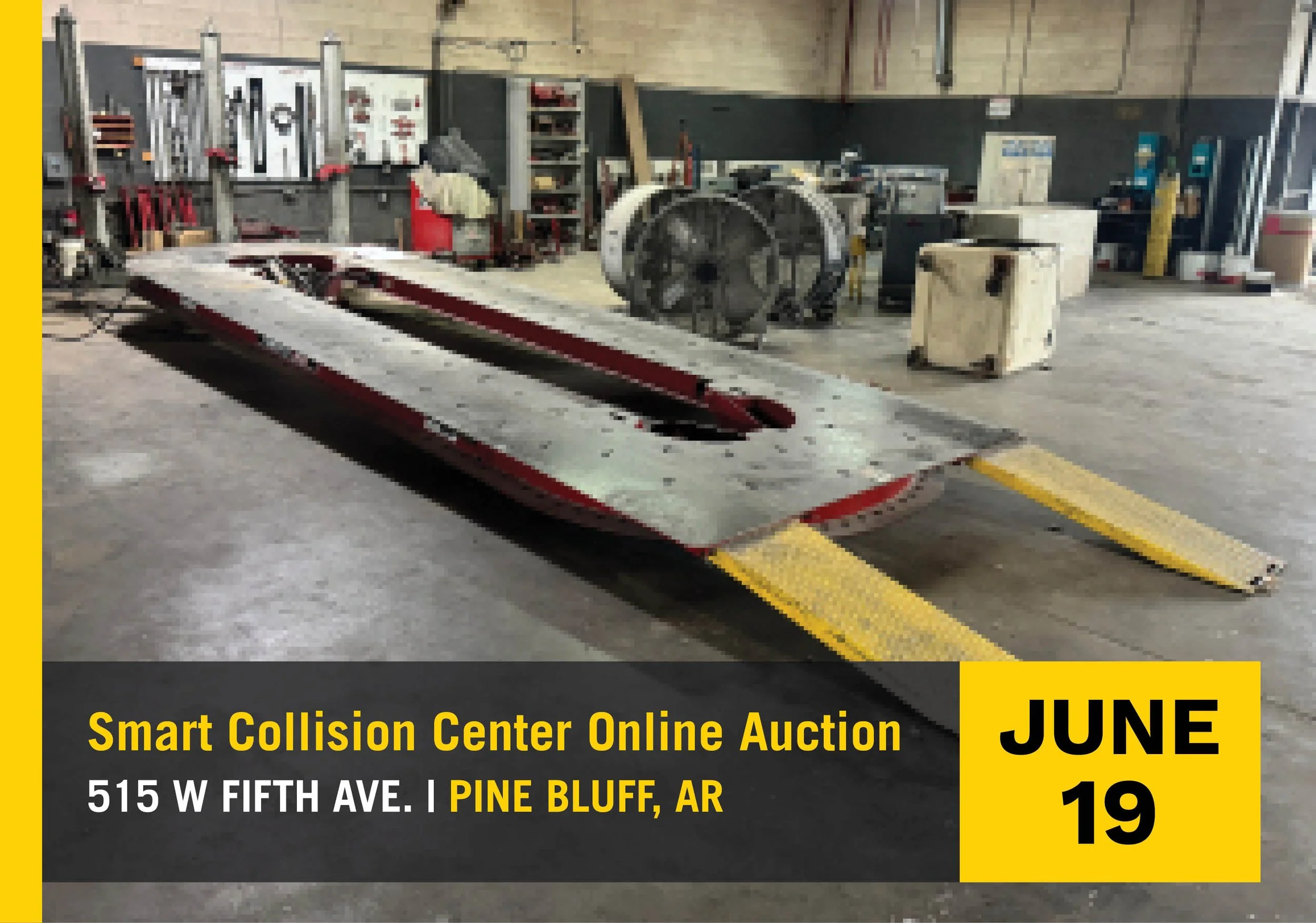 Smart Collision Center Online Only Auction