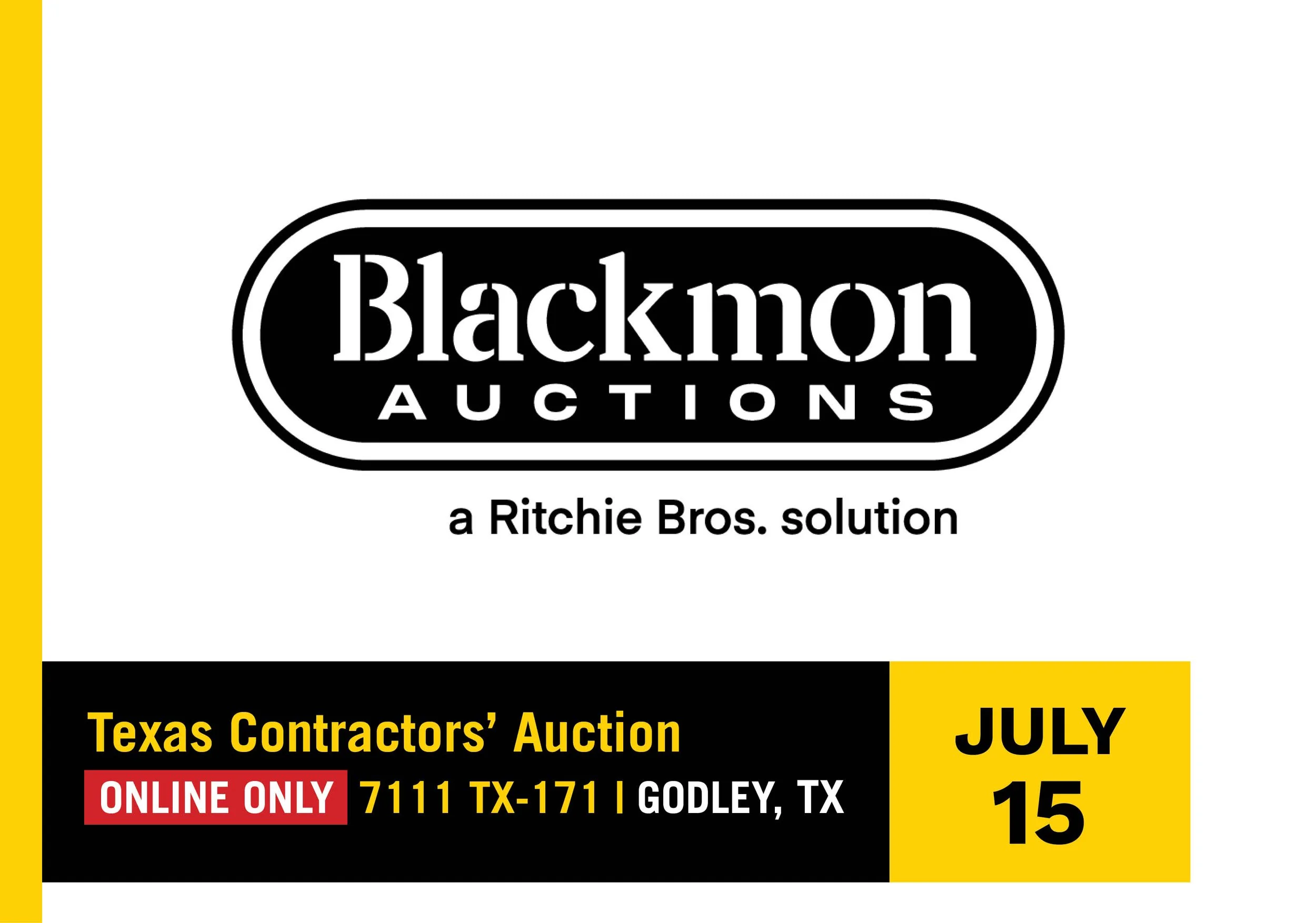 Texas Contractors’ Auction