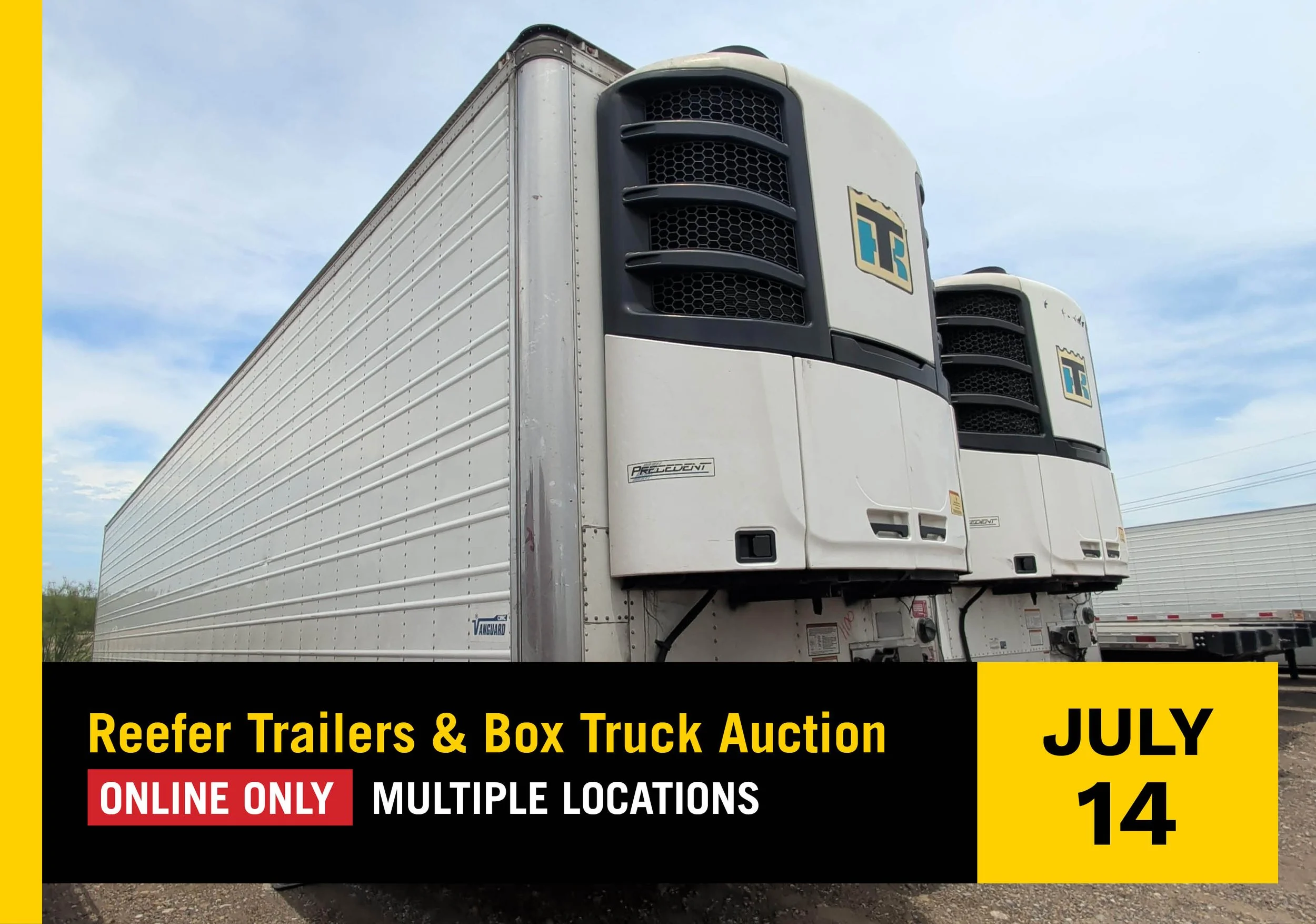 Reefer Trailers and Box Truck Auction