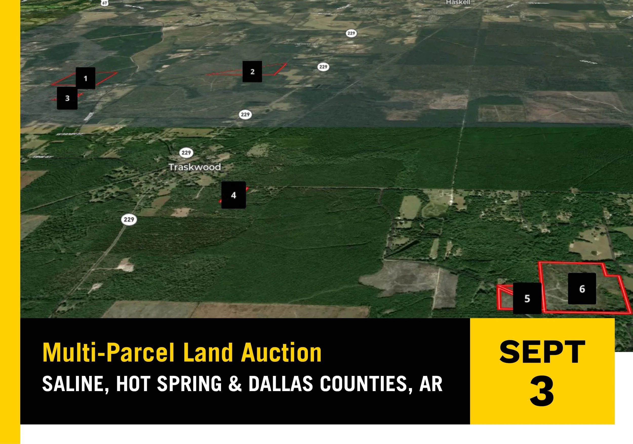 Multi-Parcel Land Auction