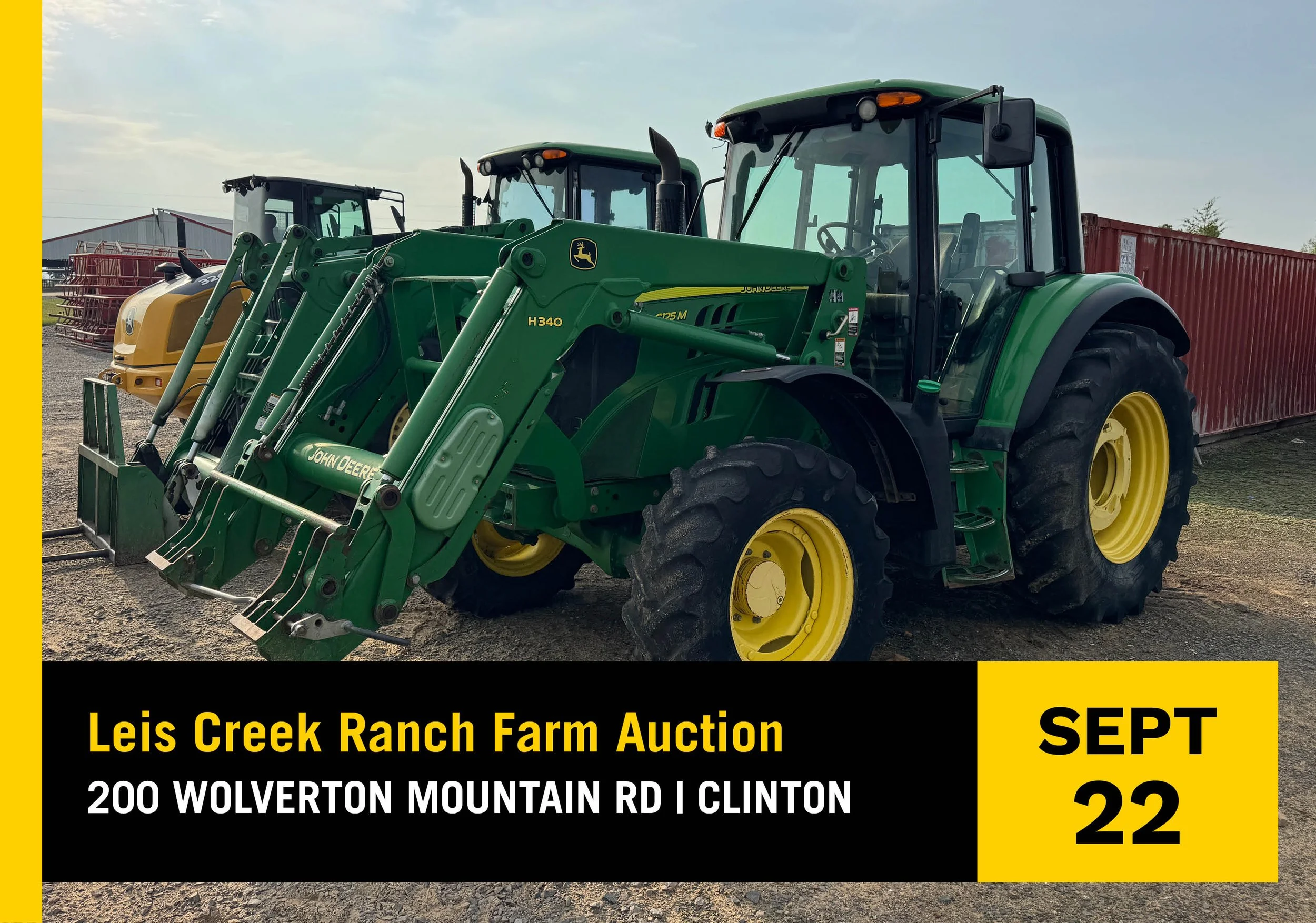 Leis Creek Ranch Farm Auction