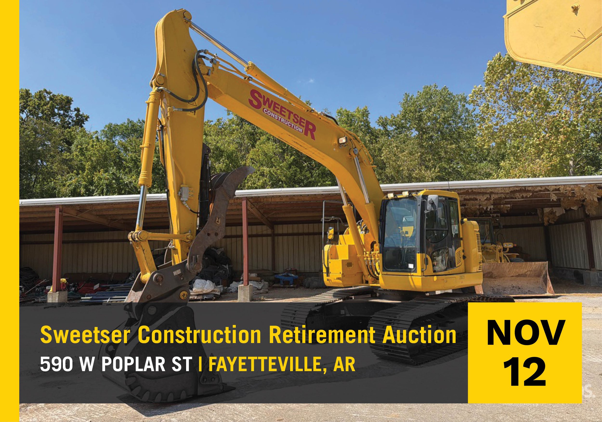 Sweetser Construction Retirement Auction