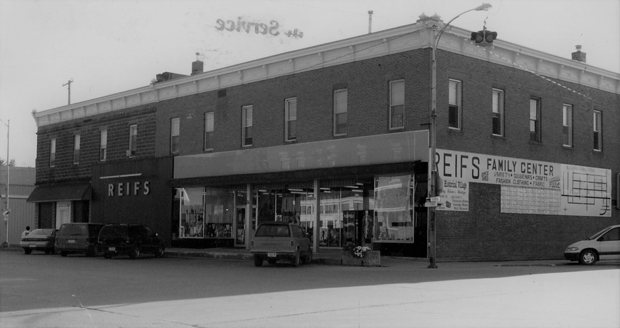 Fun Fact Friday-This building was in the Edmundson/Reif family for 135 years! Now it houses @bestofiowa  and Kalona General Store and Eatery. Photo courtesy of @kalonahistorical  #vintage