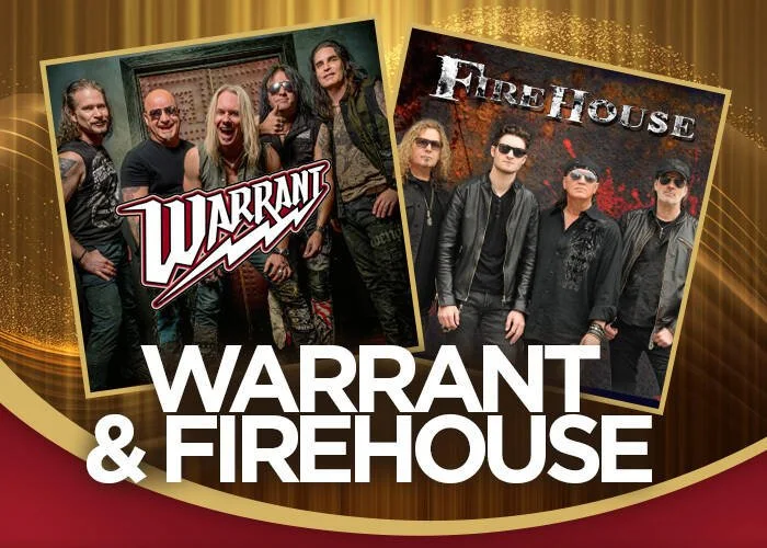 Warrant Ft. Firehouse at Riverside Casino & Golf Resort