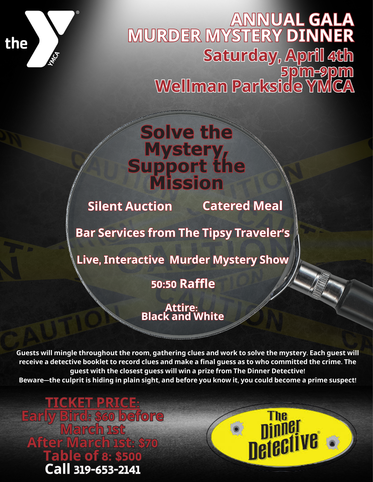 YMCA Annual Gala - Murder Mystery Dinner