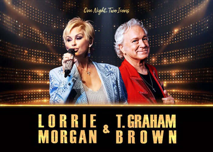 Lorrie Morgan &amp; T. Graham Brown | One Night, Two Icons Tour at Riverside Casino &amp; Golf Resort