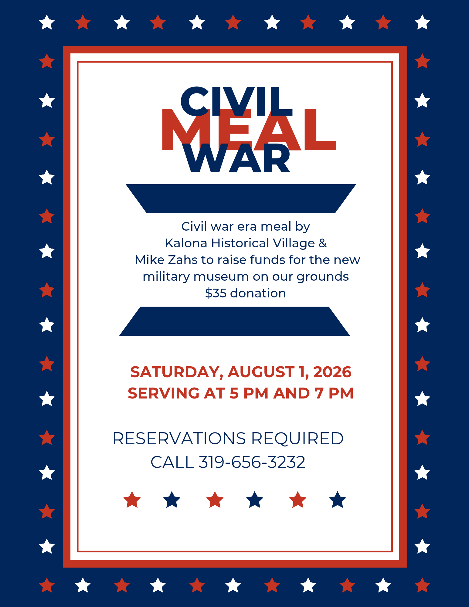 Civil War Meal