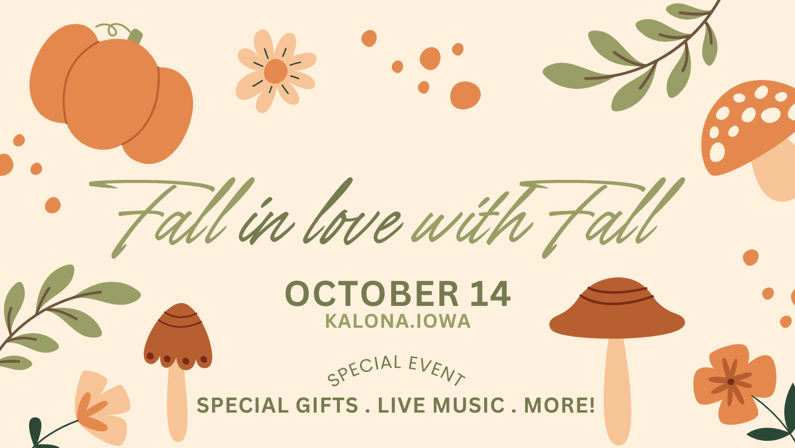 Fall Shopping Event