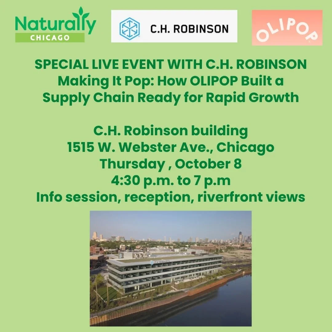 Making it Pop: Learn How OLIPOP Builds Efficient Supply Chains — Live Event with C.H. Robinson — 10/8/26