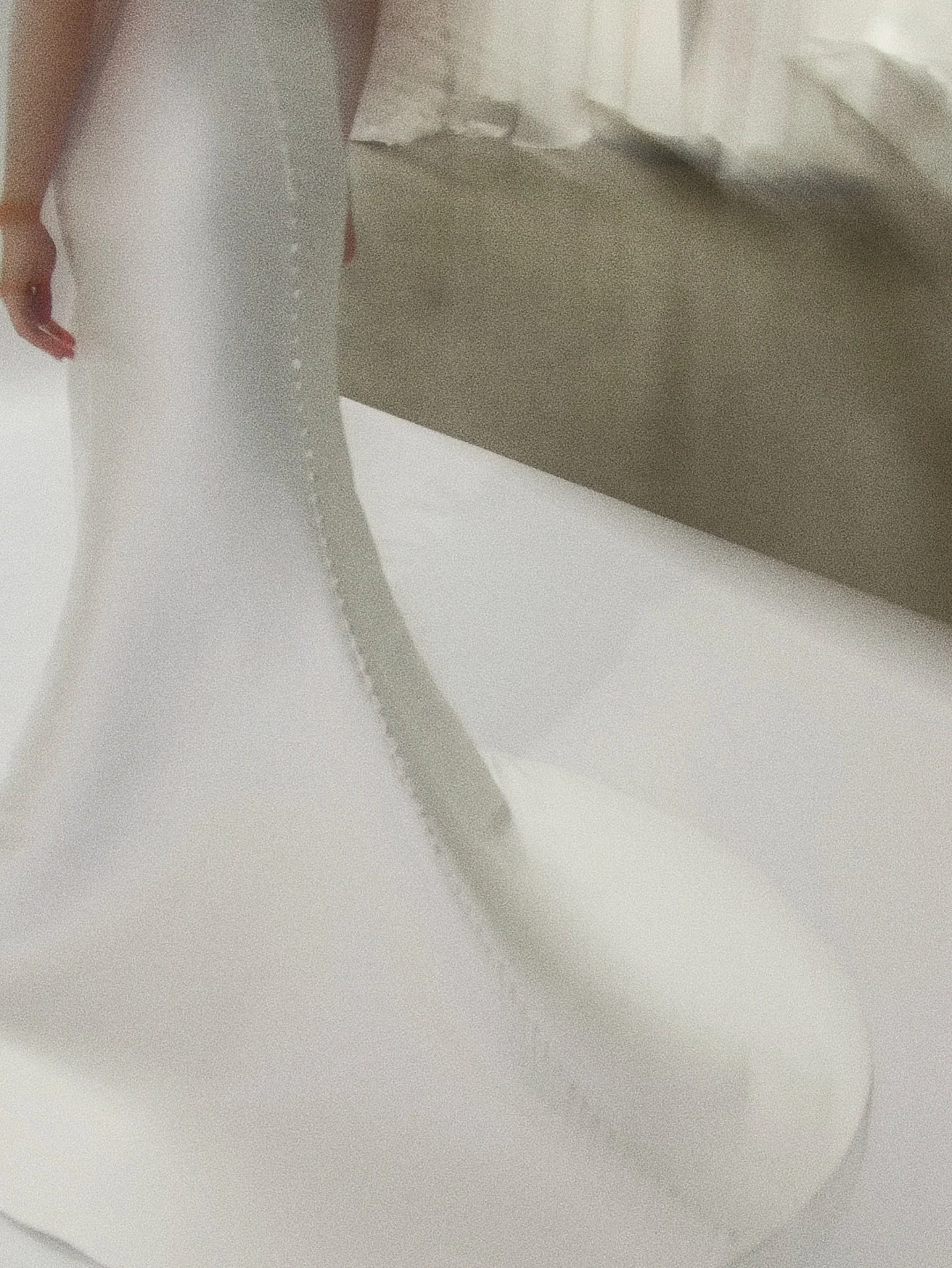Details from set, wearing our classic Chloe gown π€