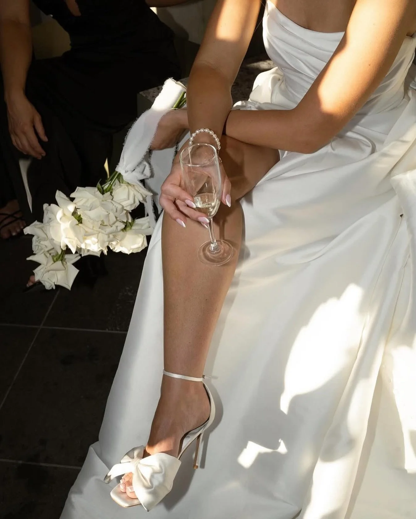 Just hitched, with the iconic Iris gown 🤍