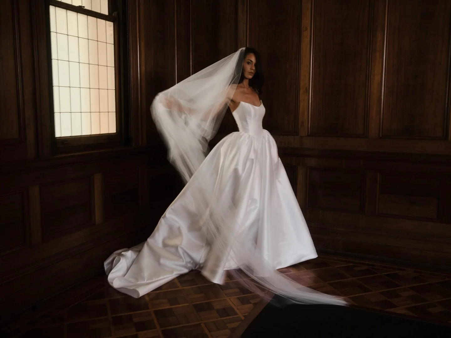 The ever so grand and incredibly constructed Madeline gown. 

Made from a luxe mikado fabric and volume in mind, this gorgeous style showcases timeless style and silhouette. 

The Madeline Gown and more of the Curator The Label 2026 collection are av