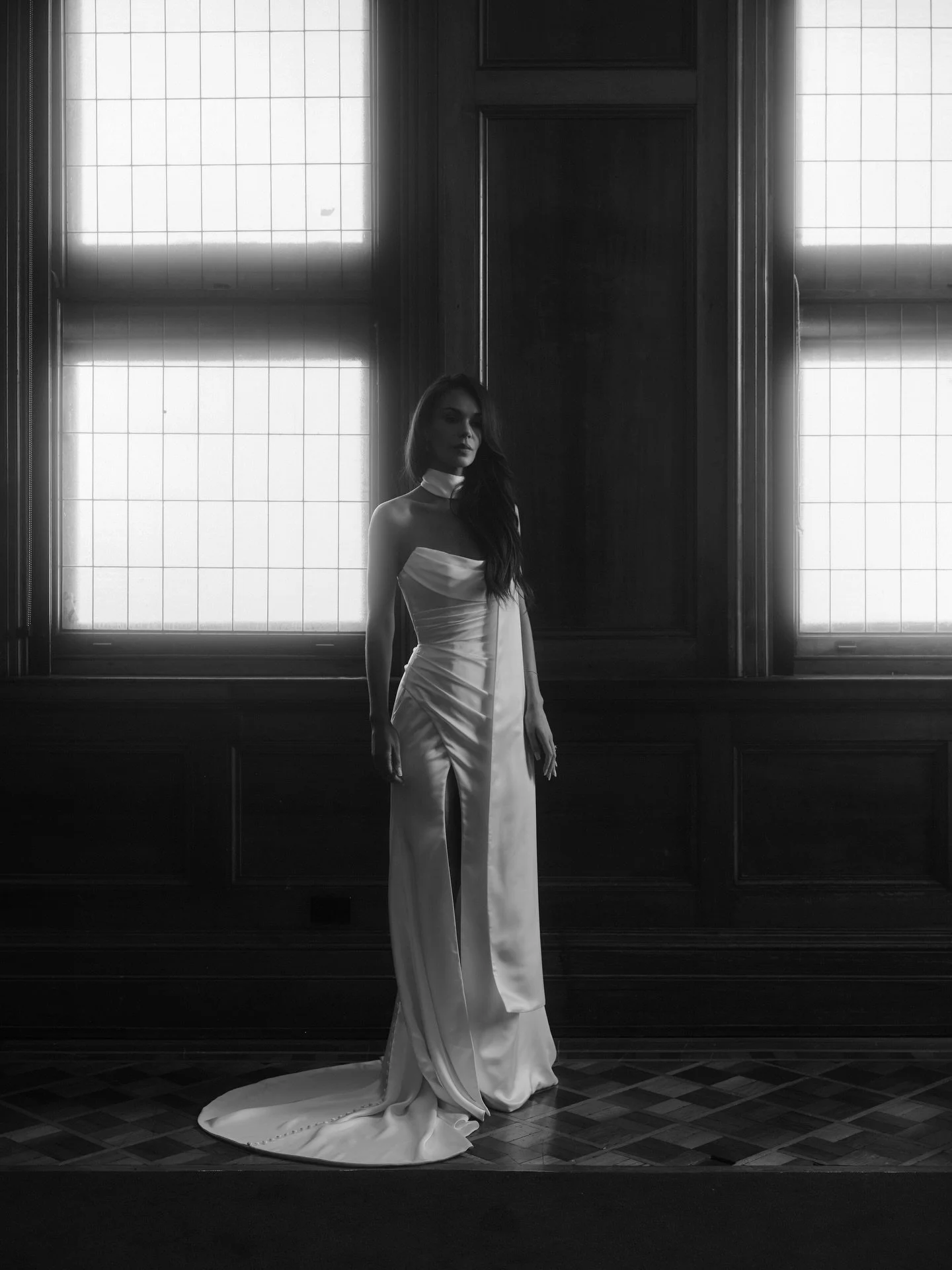 Two expertly crafted gowns that create texture through refined draping details, with Melissa and Ava. 

These gorgeous styles turn a classic into the perfect bridal look&mdash; a standout for styling to create a one-of-a-kind look. 

Experience these