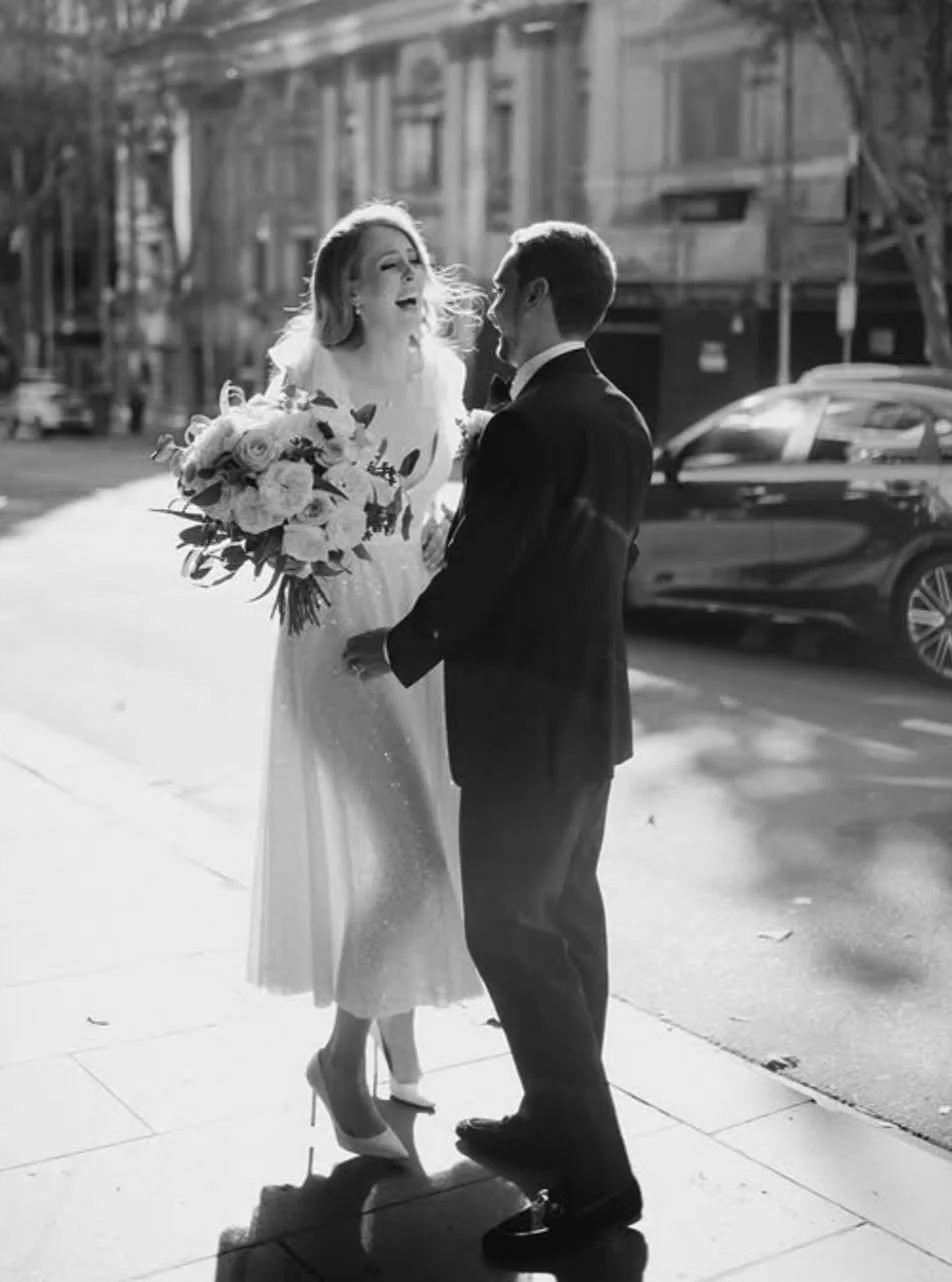 When light meets romance. A moment of pure magic, beautifully captured by @sofiaflinn_photography. Bride wearing the Olympia gown