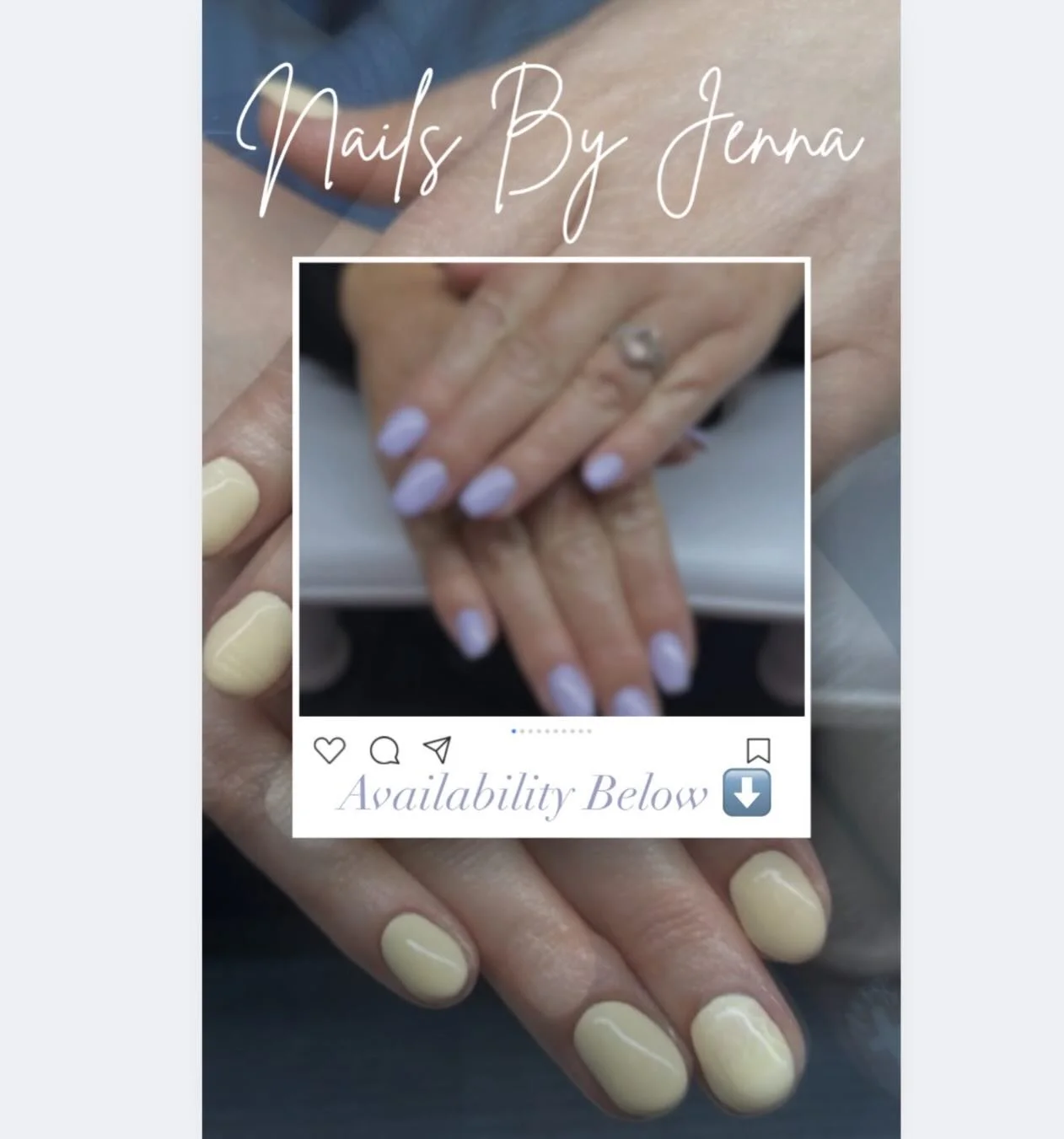 Tuesday 4/7 __ 9am &amp; Noon
Thursday 4/9 __ 12:30pm. &amp; 3pm

Are you loving the new pastel line?! We are 😍
@dndgel 

Text us! 315-255-2988