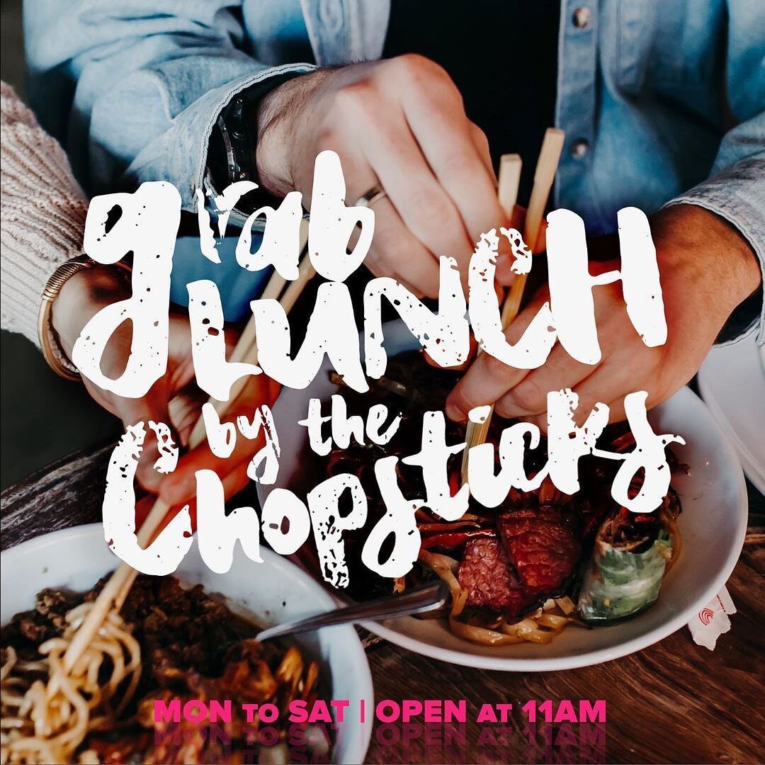 Who&rsquo;s back?! LUNCH AT GINGER STREET IS BACK, THAT&rsquo;S WHO! 

We&rsquo;re stoked to bring back lunch, our absolute best yet. 😎

Monday - Saturday starting at 11am.

So grab a set of chopsticks, round up the work crew and get the taste buds 