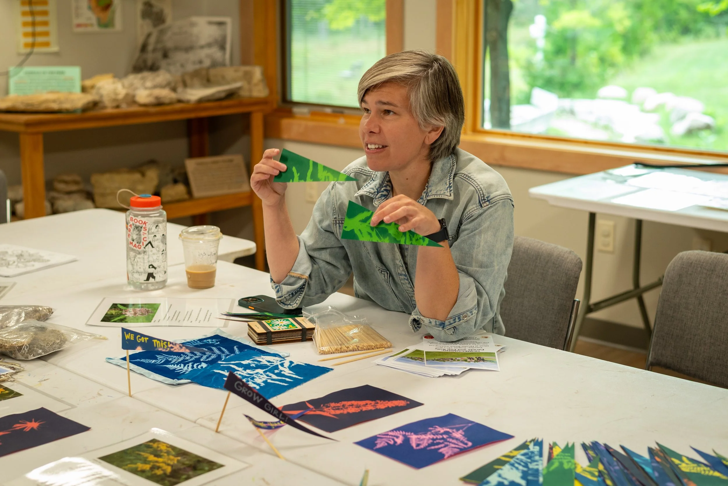 Beat the Heat: Cyanotypes