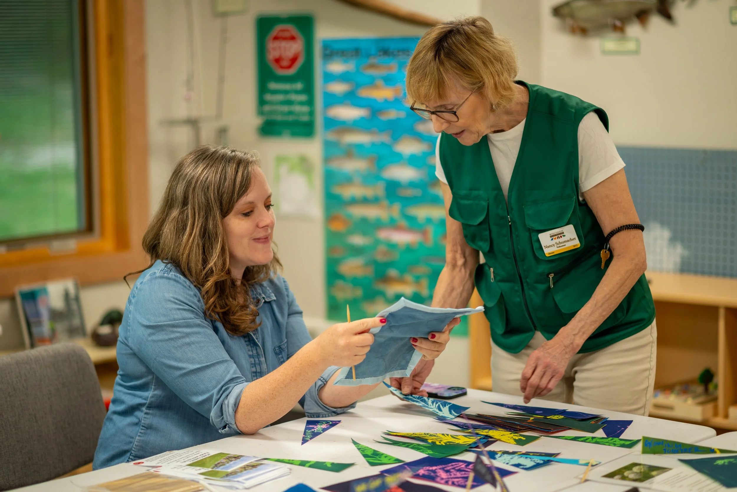 Papermaking with Lake Michigan