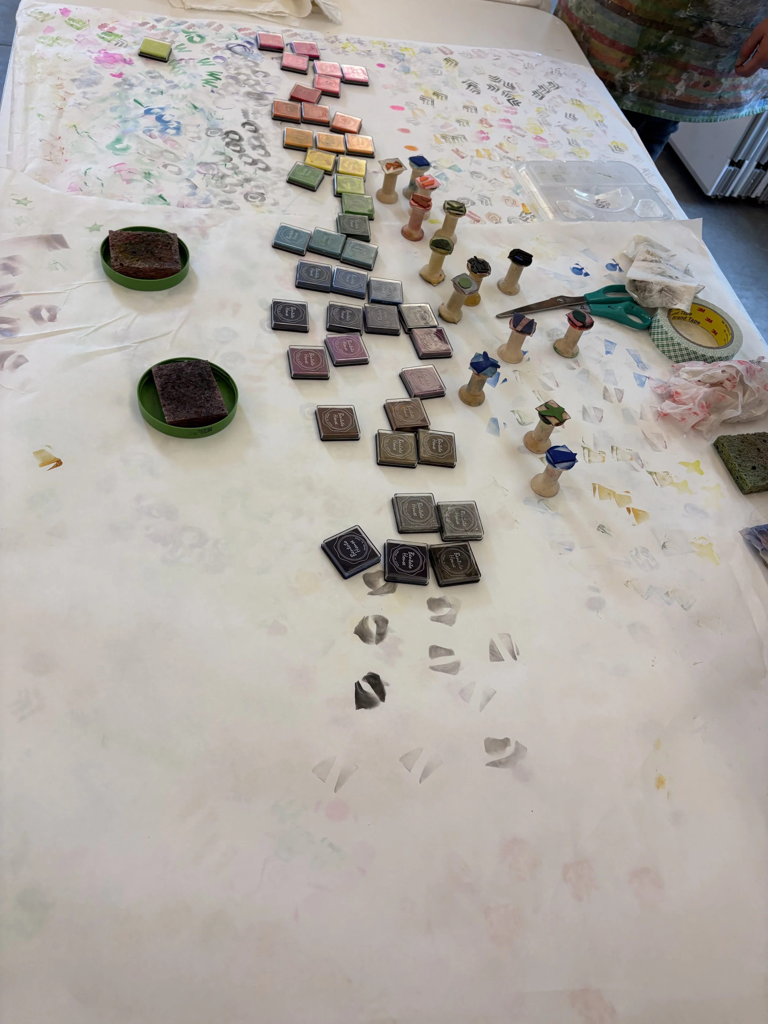 Family Art Day: Unexpected Prints inspired by Ann Marie Greenberg