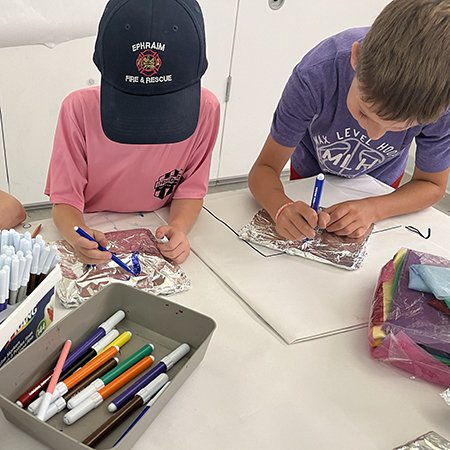 Mix it Up! Painting and Printmaking | Ages 7-9 | Tue-Fri, July 29-Aug 1 | 9:00 AM-12:00 PM