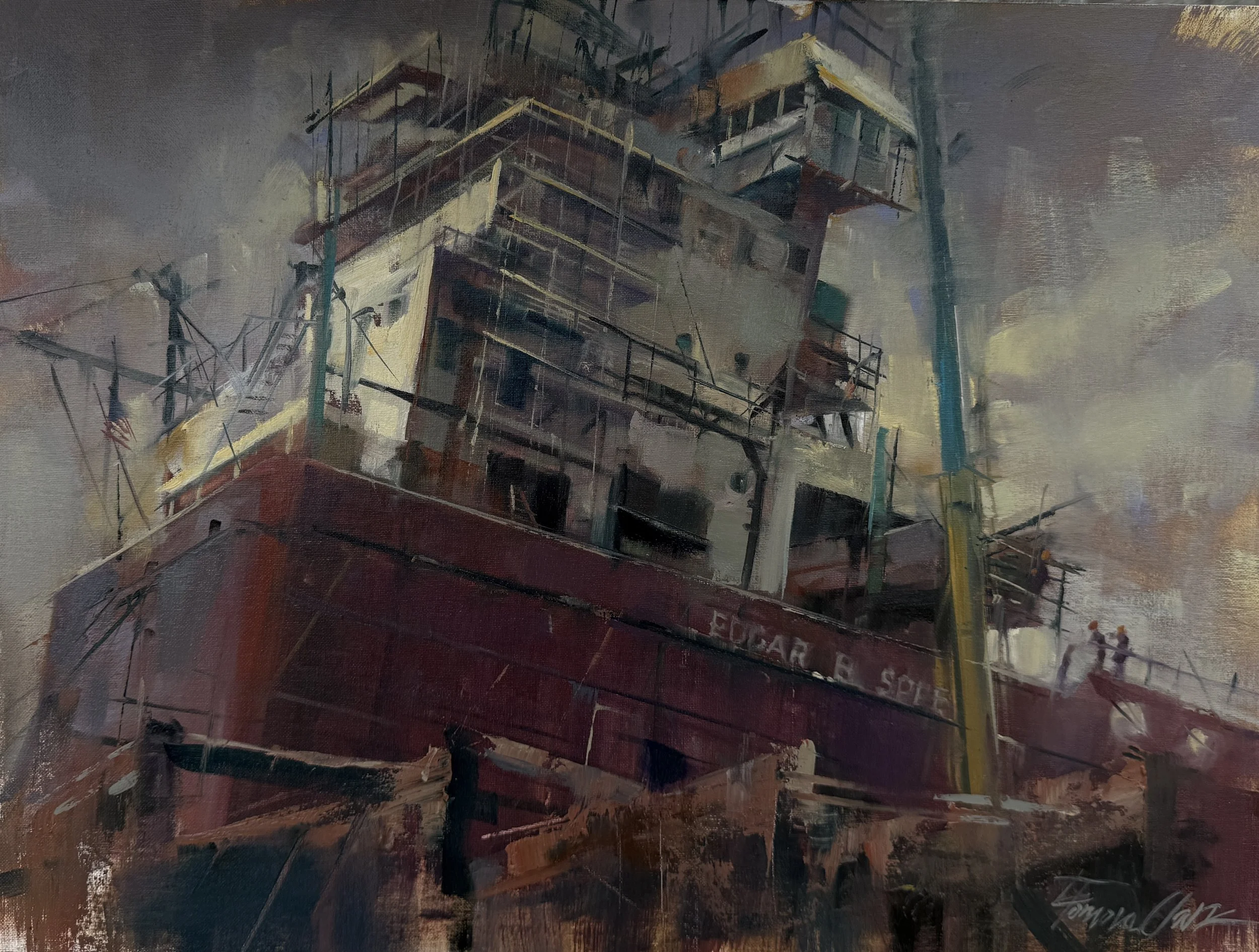 First Place: Lyudmila Tomova Clark - "Titan at Rest"