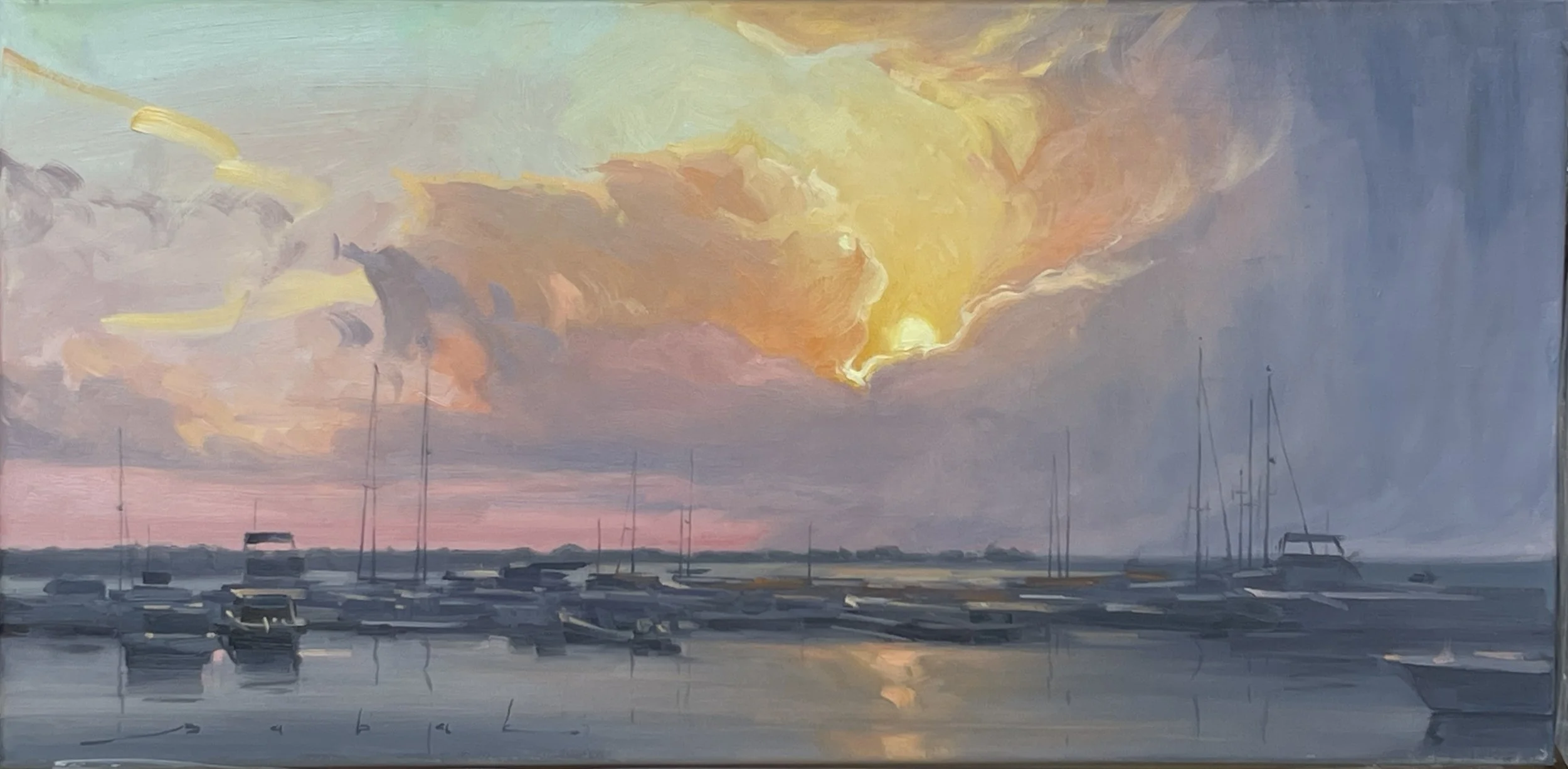 Third Place: Olena Babak - "Egg Harbor Sky"