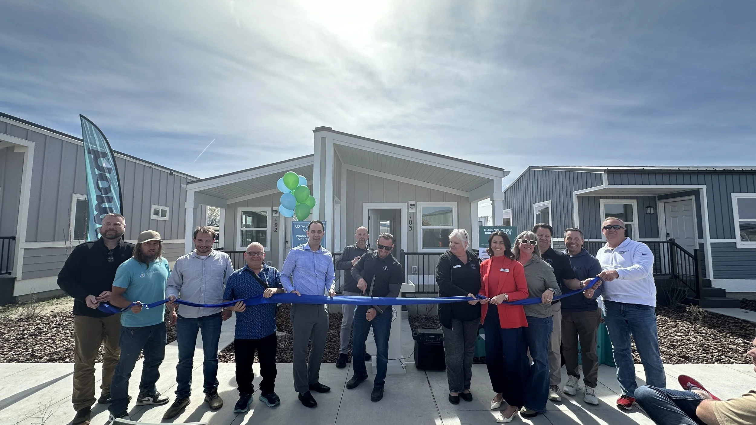 HomeAid Utah and Symphony Homes Celebrate Completion of New Housing at The Other Side Village for Residents Transitioning Out of Chronic Homelessness