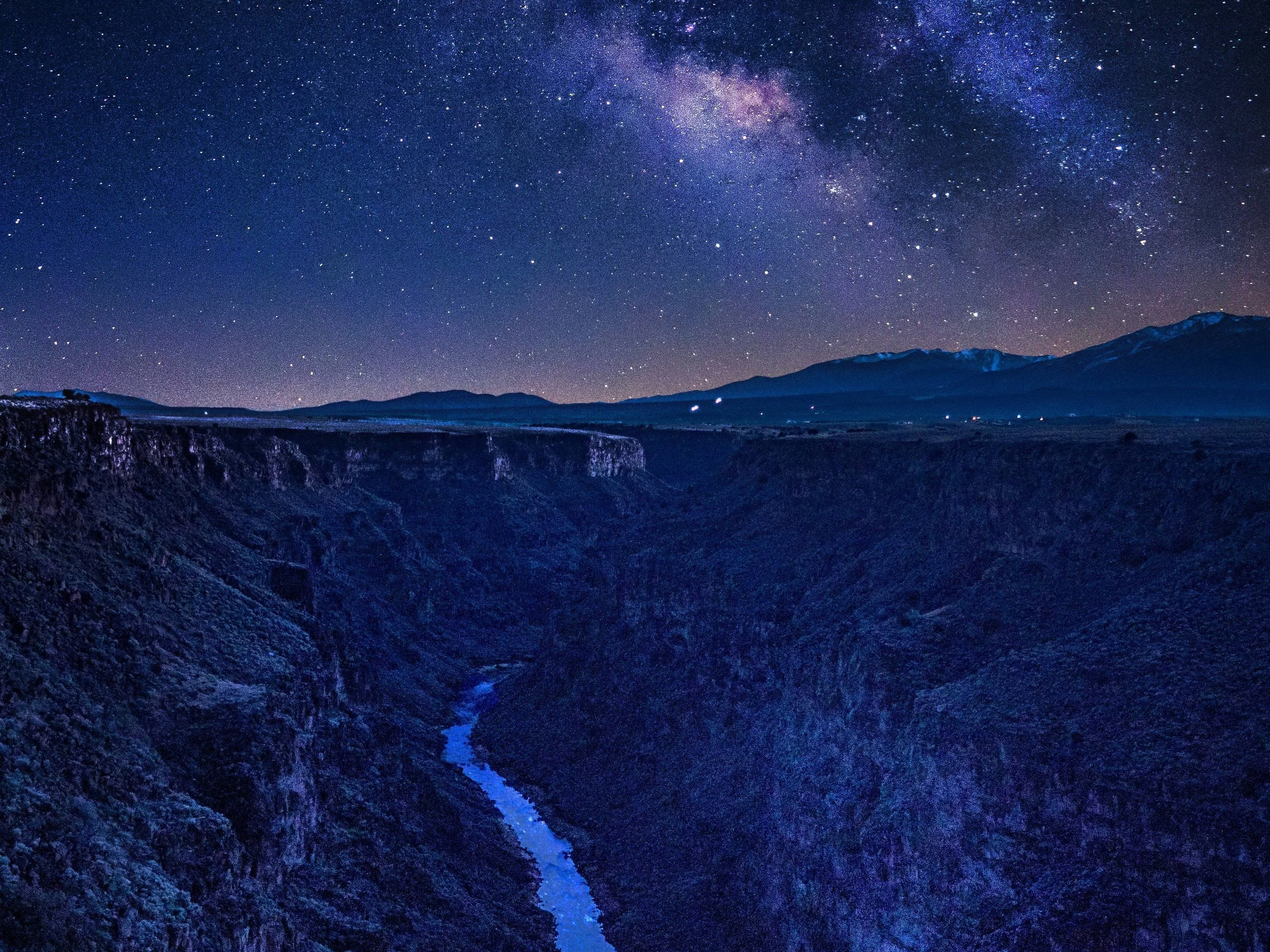 Milky Way at Rio Grande Gorge