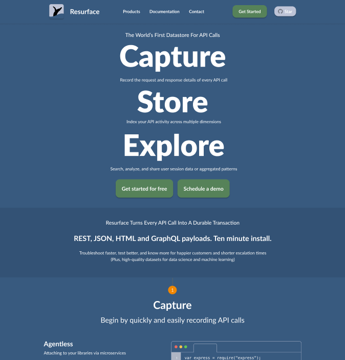 New Homepage