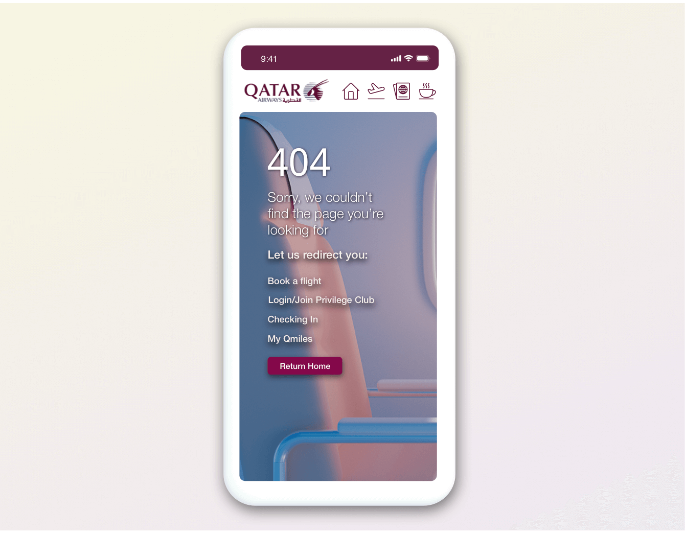 404 Mobile Page