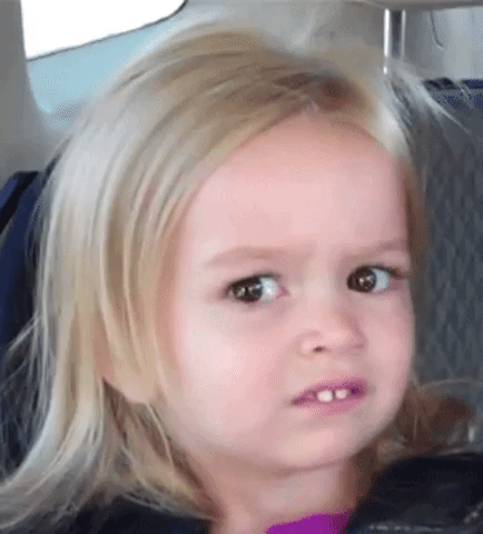 A little girl thinking through complicated math problems