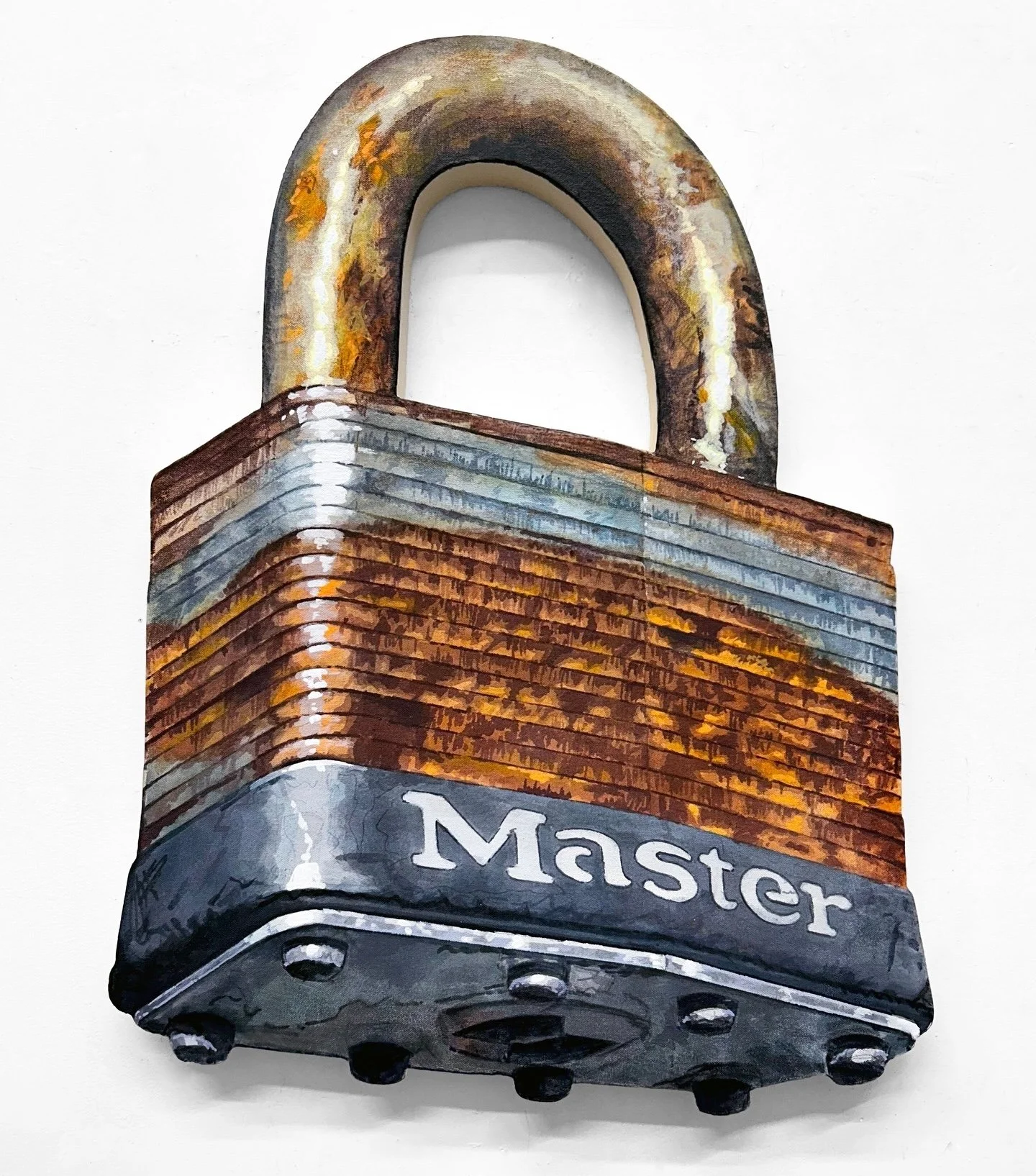 "My Interest" 2024
Acrylic on Shaped Canvas Panel
25 x 20"