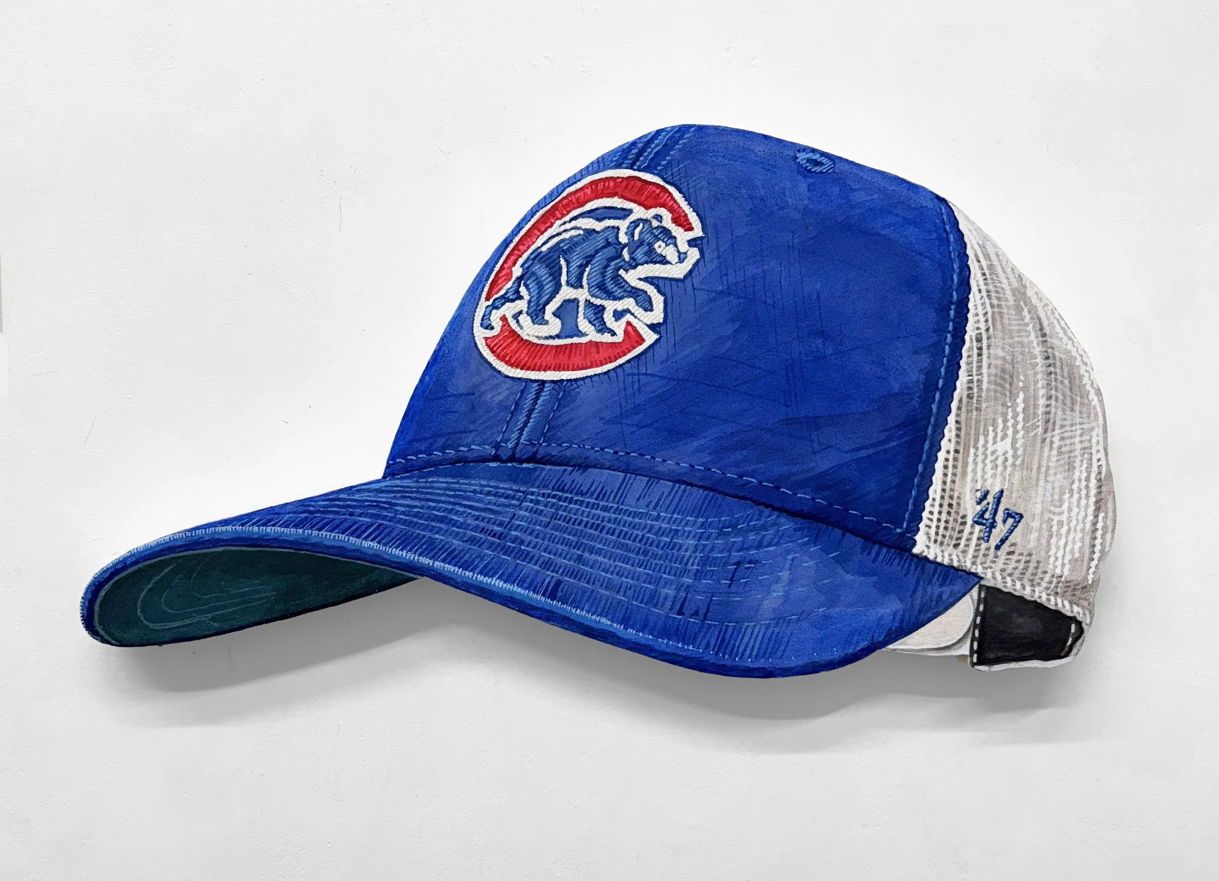 “What Do You Say?”
2025
Acrylic on Shaped Canvas Panel
14x26”