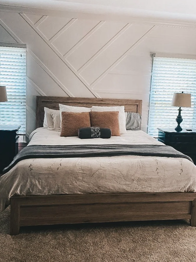 The Delilah Wood Trim Accent Wall