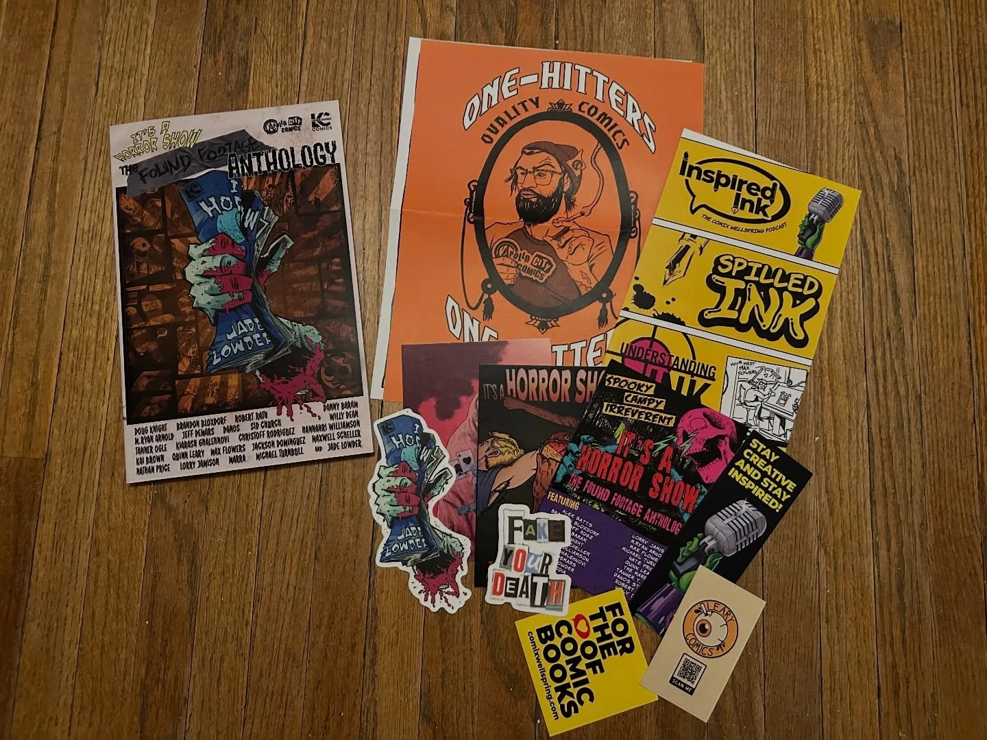 It&rsquo;s embarrassing how far behind I am with reading all the indie comics goodness that I have piled up. But I&rsquo;m getting to it, and damn it are these great! 
I&rsquo;ve tagged all of these talented people and you should check them all out.