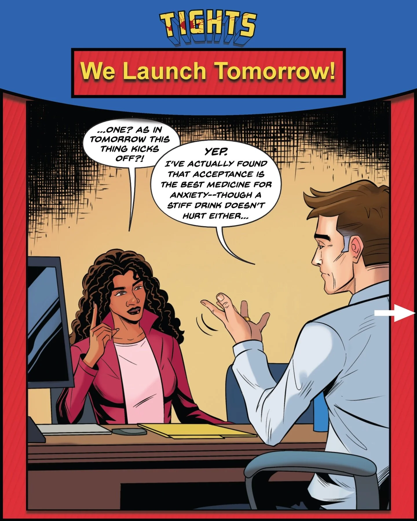 ONE DAY UNTIL LAUNCH! If you want the best goods at the cheapest prices, hit up that link in our bio and make sure you&rsquo;re notified right when we go live TOMORROW! 
See you then!
.
.
.
.
.
#indiecomics #comicbookart #comiccreator #comicbookcommu
