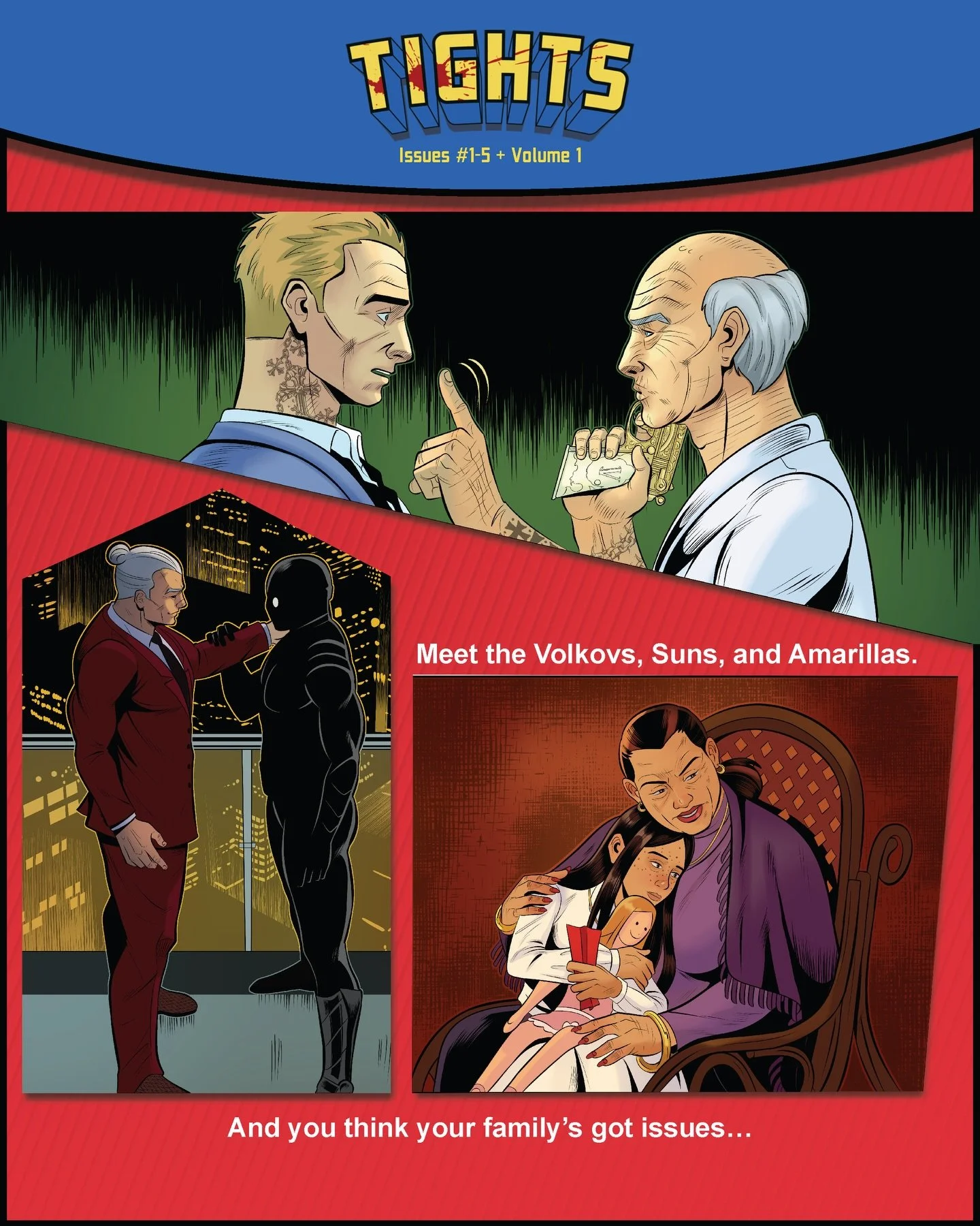 Issue 5 introduces a whole lineup of new faces, and we&rsquo;re especially excited to finally unveil the heads of the Russian and Honduran syndicates.

Oh, and you can read the first appearance of Vlad and Viktor Volkov right now in our Issue 5 previ