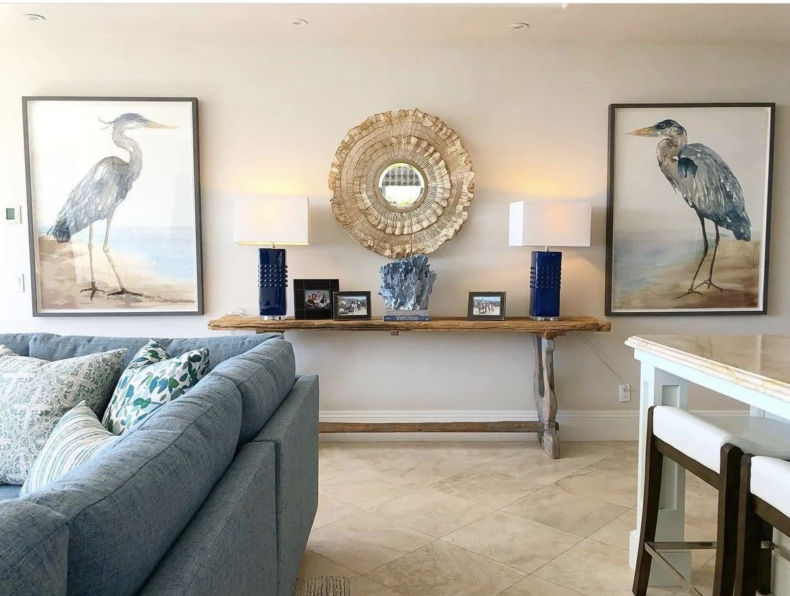 Coastal Design Family Room