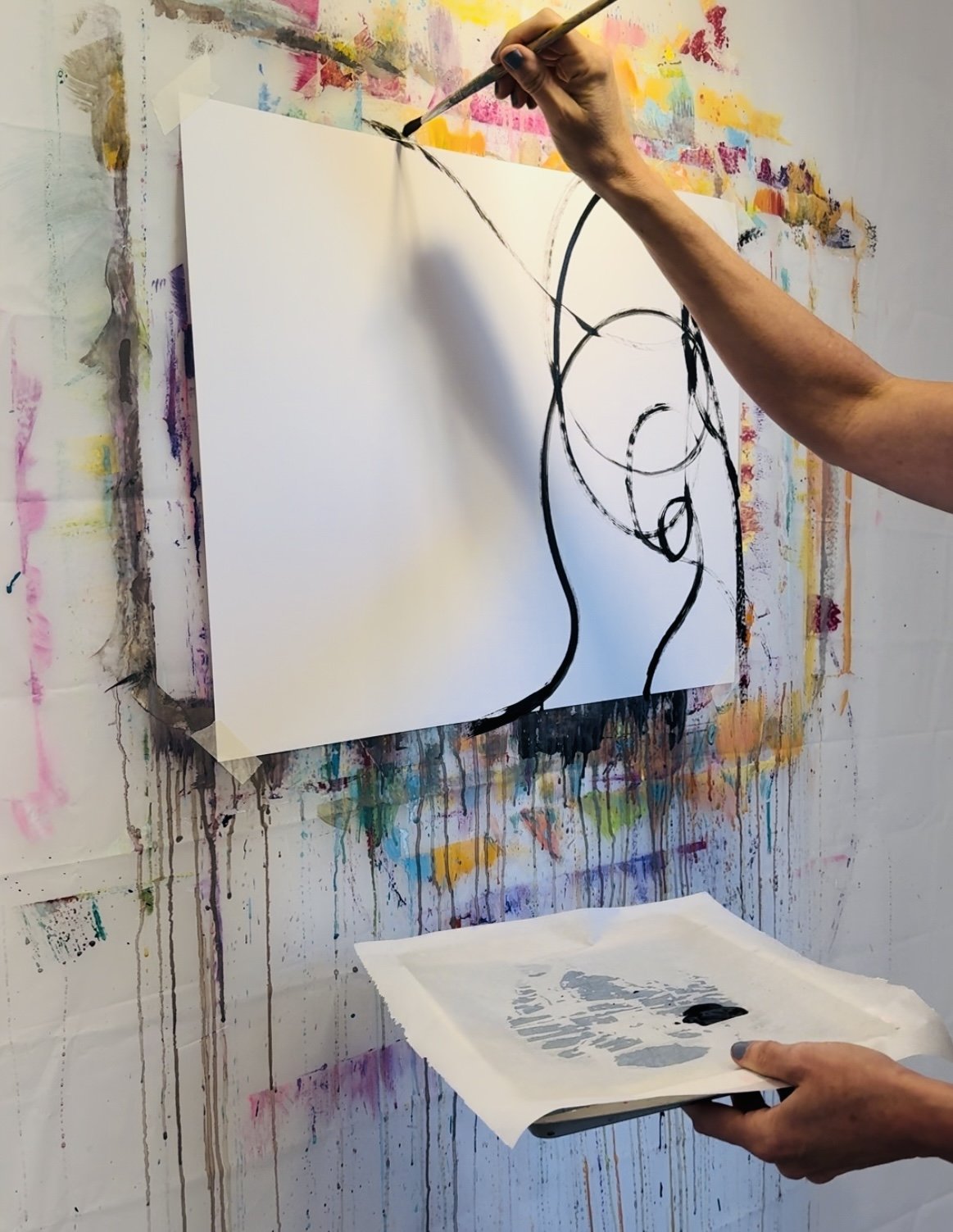 process painting sessions