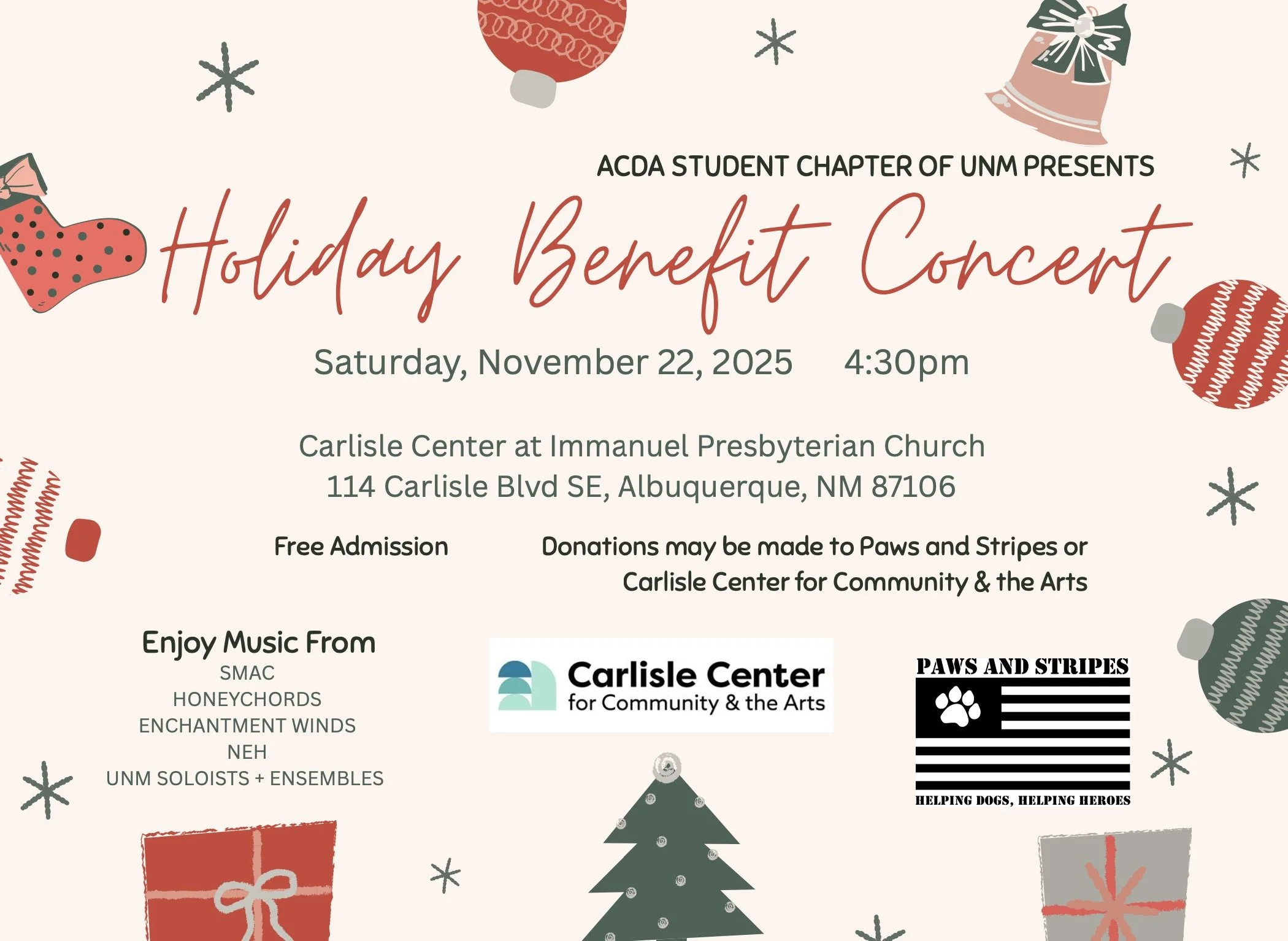 Holiday Benefit Concert