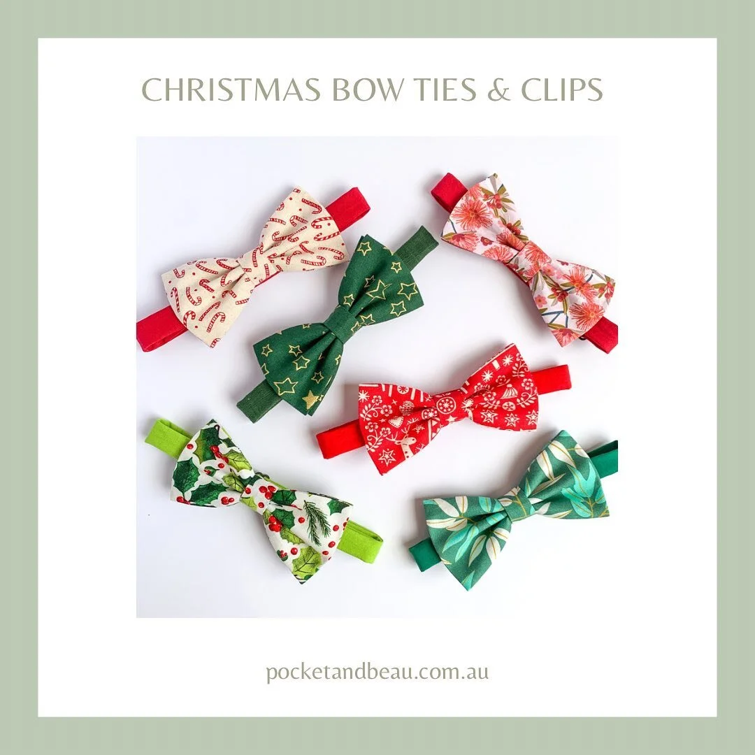 You asked and we listened! A limited edition Christmas release is now available via our website (link in bio). 
❤️ 🎄 💚 
Don&rsquo;t forget to use &lsquo;FRIENDS10&rsquo; to make the Christmas shopping 10% sweeter 👌🏻 
.
.
#christmasbowties #christ