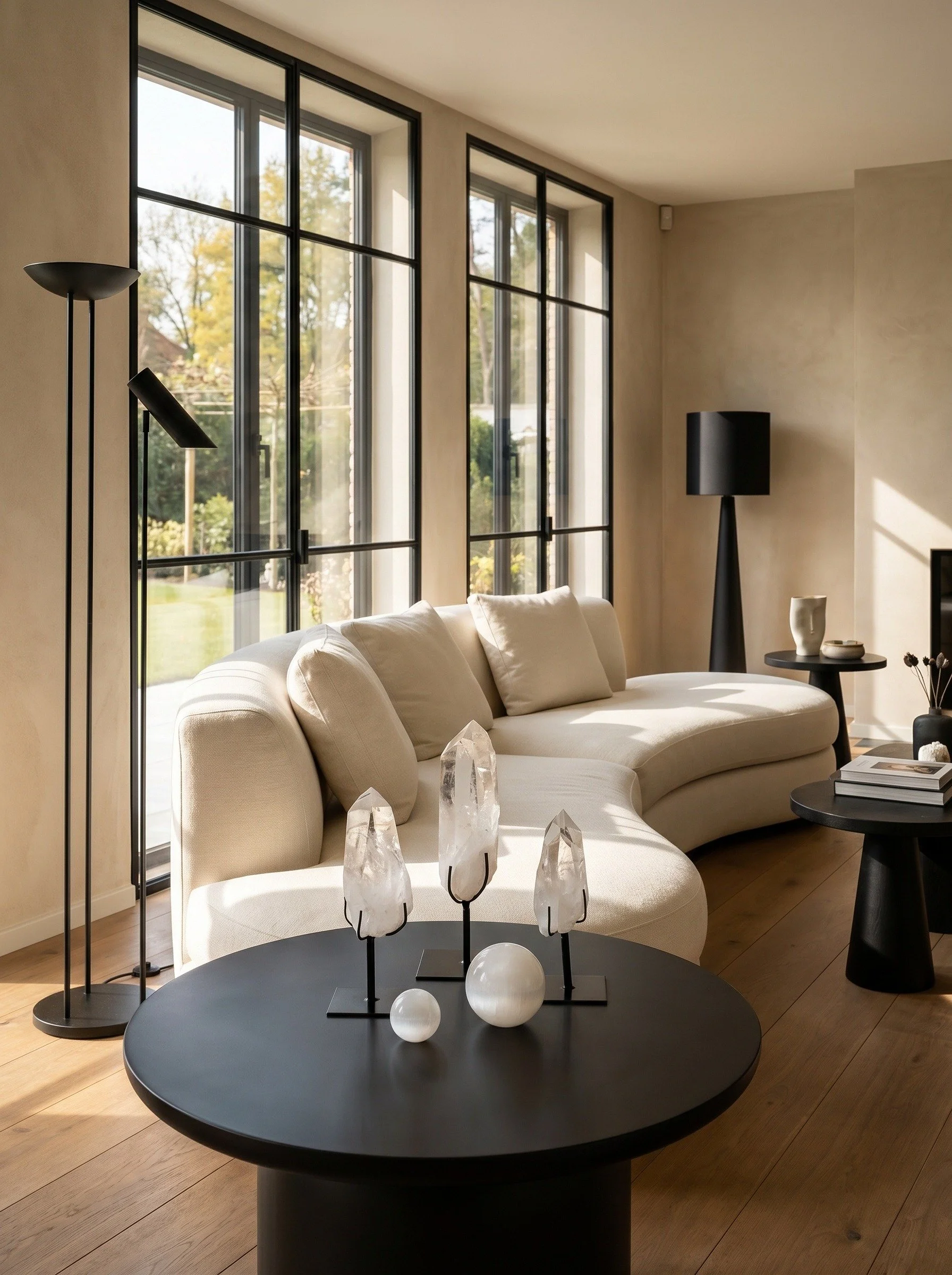 Some interiors are perfectly designed&hellip;

And still feel emotionally empty.

Because beauty alone does not create presence.

At some point,
we begin craving more than aesthetics.

We crave spaces that slow us down.
Spaces that soften the nervous