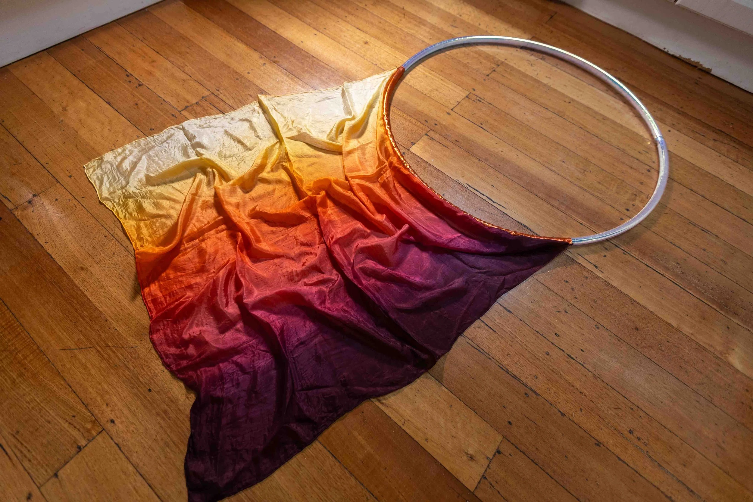 38 inch - Plum Nectar- Hoop Veil