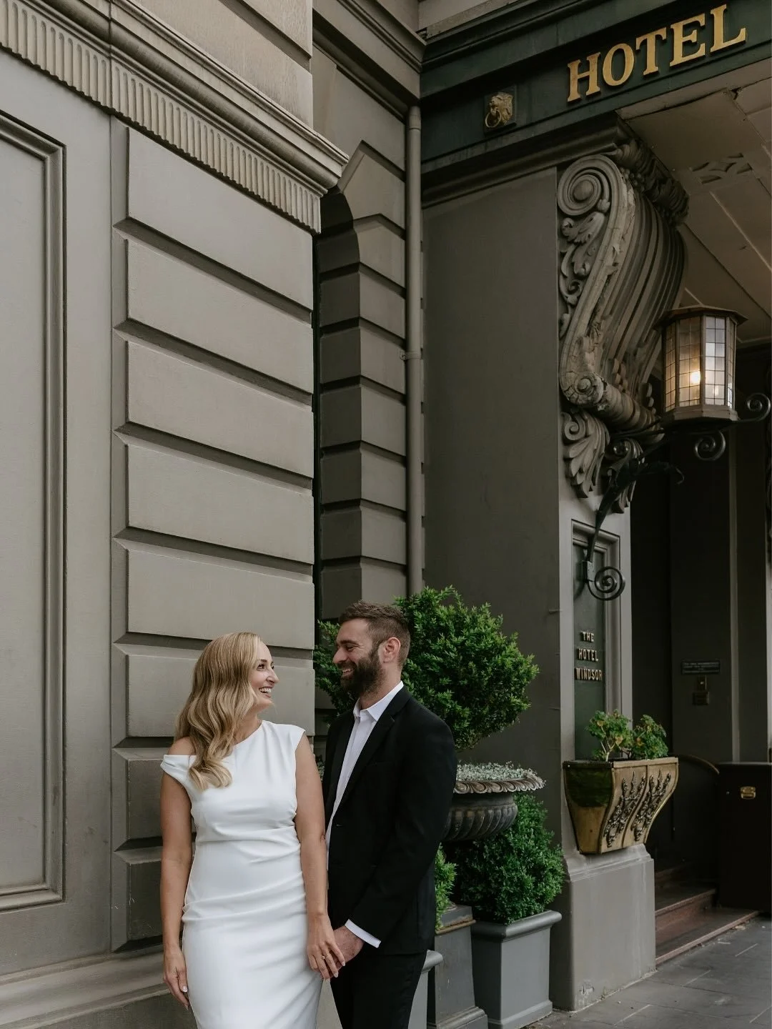 When old-world architecture meets contemporary elegance in the heart of Melbourne with Bec and Mitch.